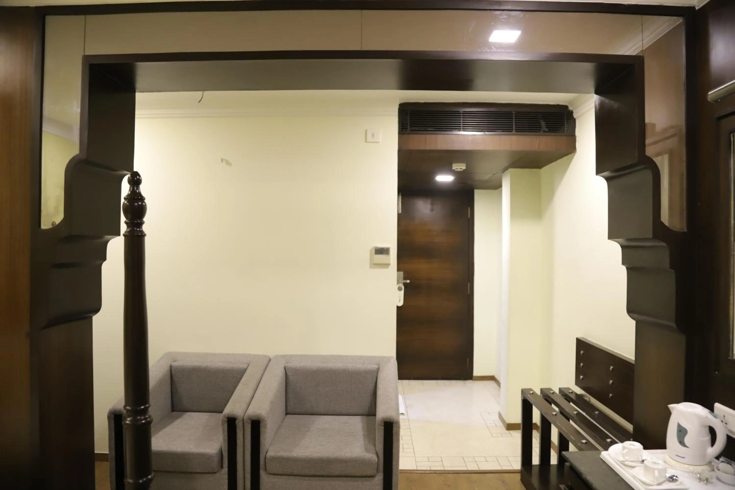 Seating area in The Gandhi International