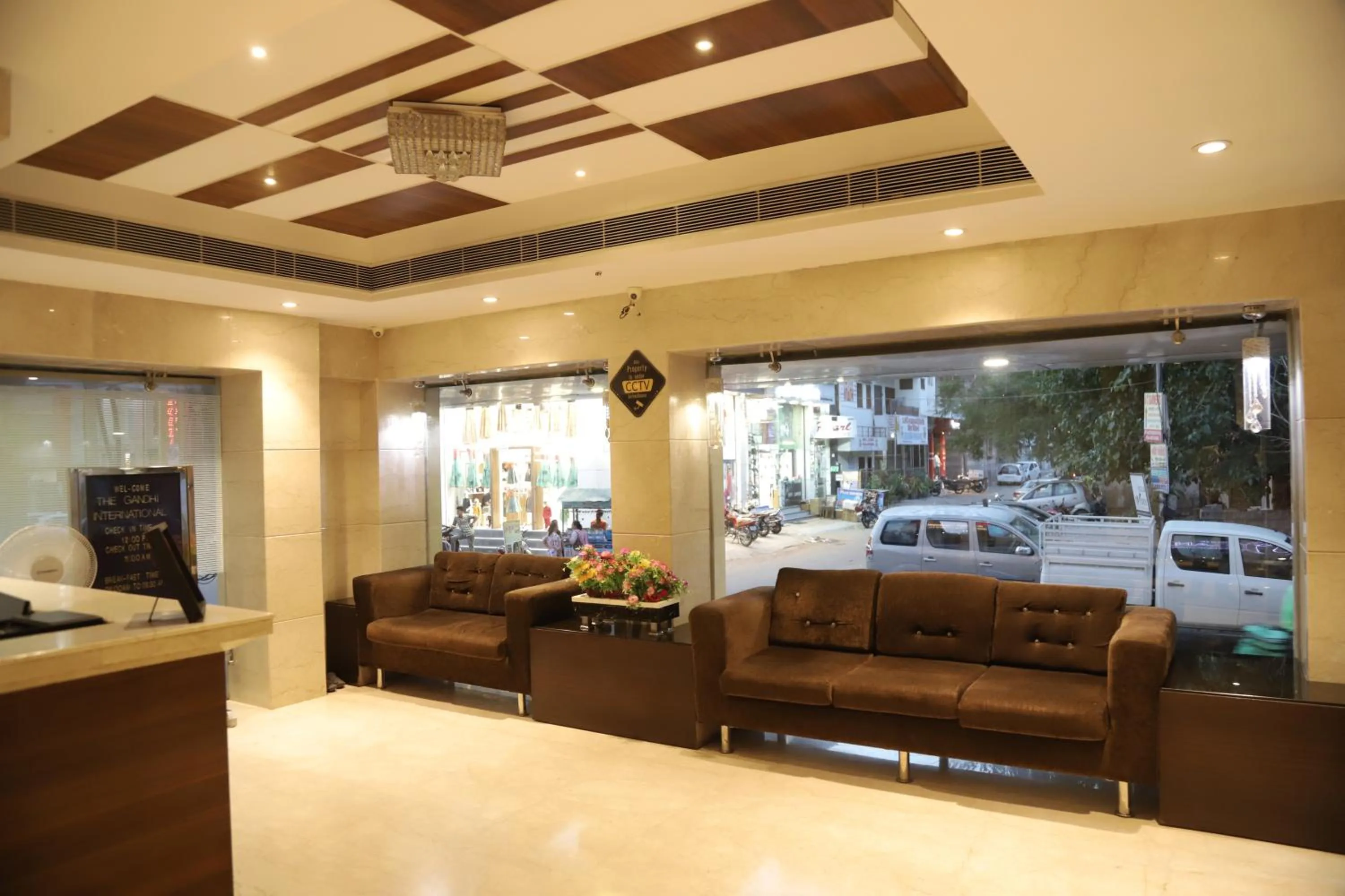 Lobby or reception in The Gandhi International