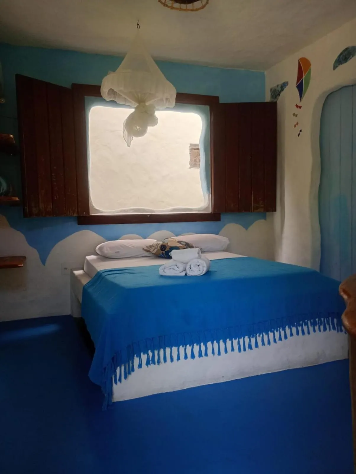 Bed in Pousada Cavallitos d'Amar