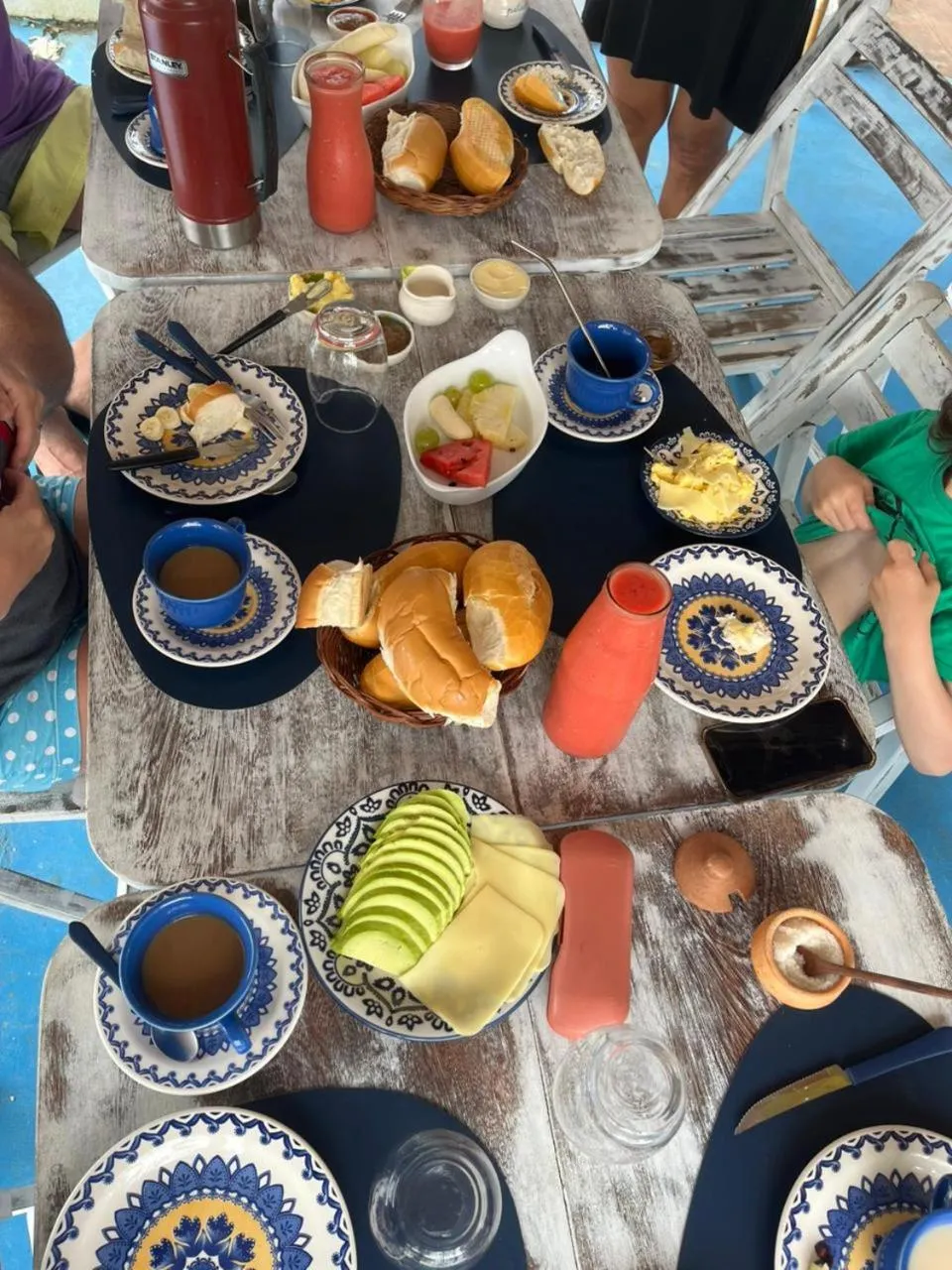 Breakfast in Pousada Cavallitos d'Amar