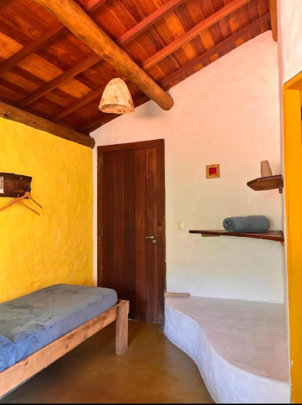 Bed in Pousada Cavallitos d'Amar