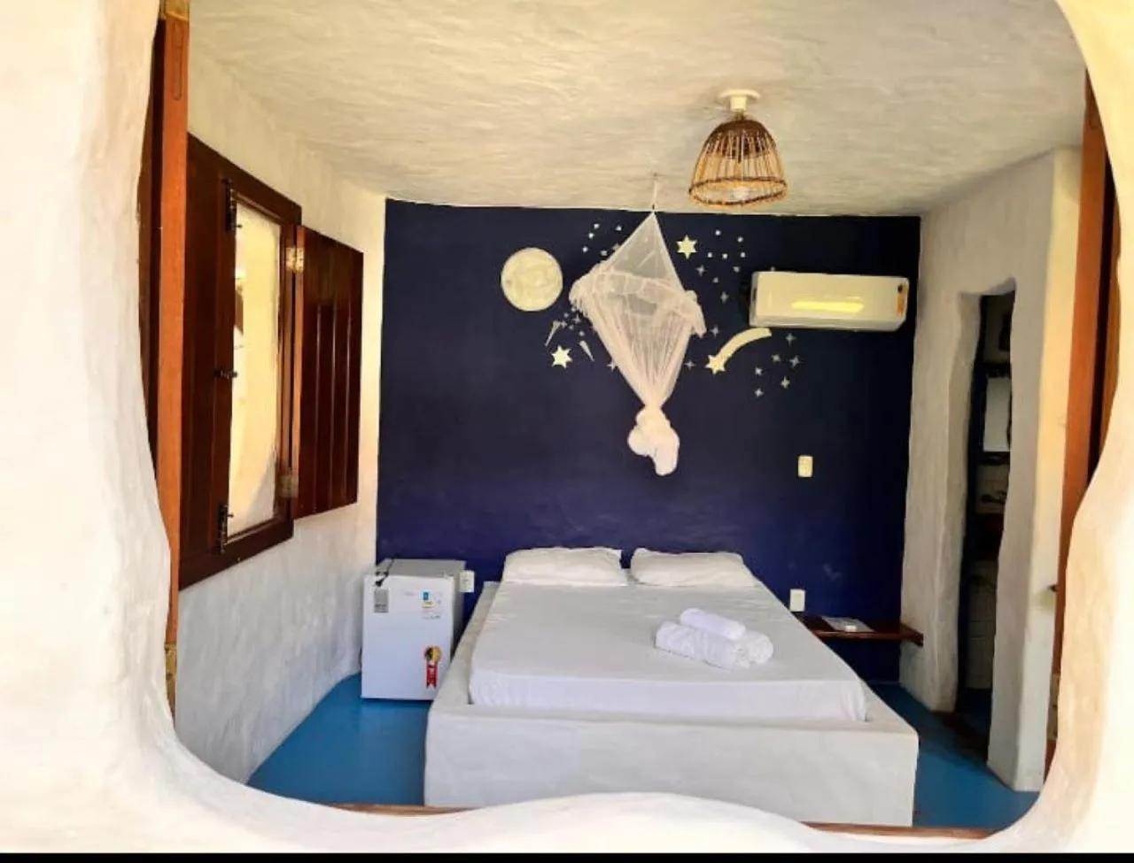 Bed in Pousada Cavallitos d'Amar