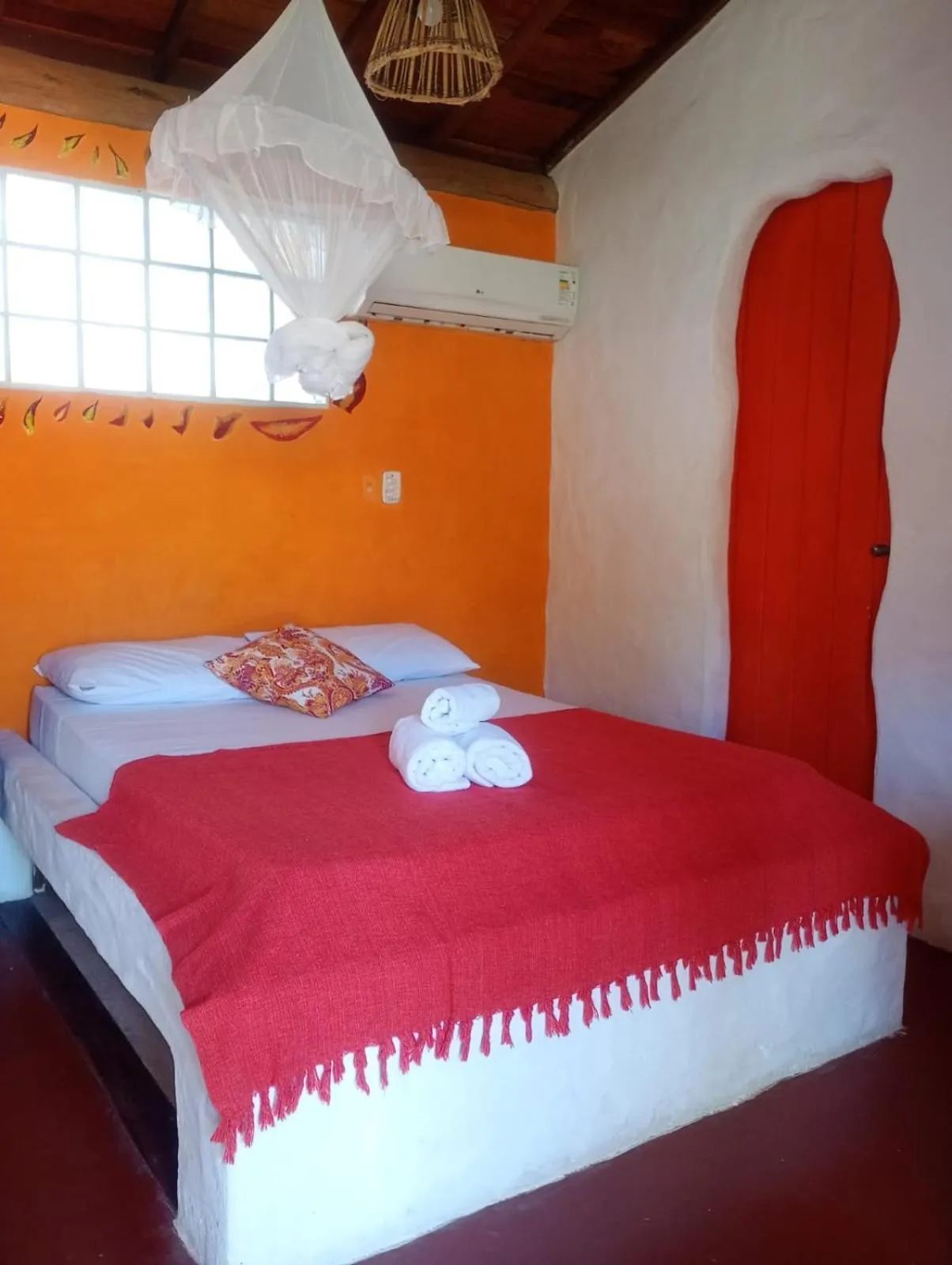 Bed in Pousada Cavallitos d'Amar