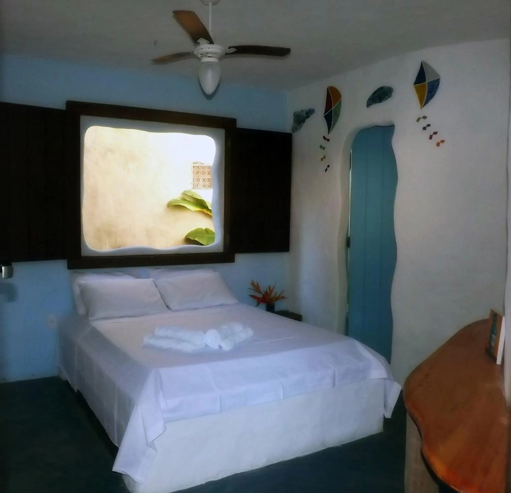 Bed in Pousada Cavallitos d'Amar