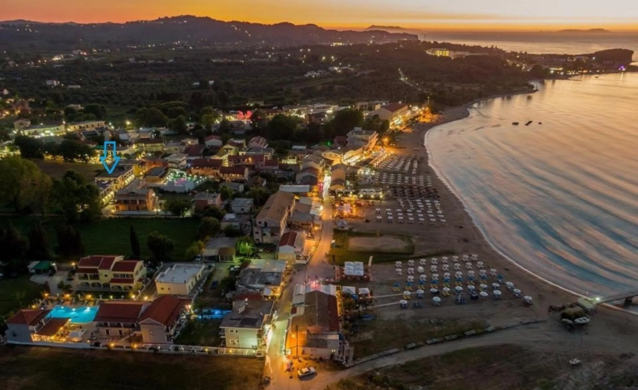 Property building in Roda Pearl Resort