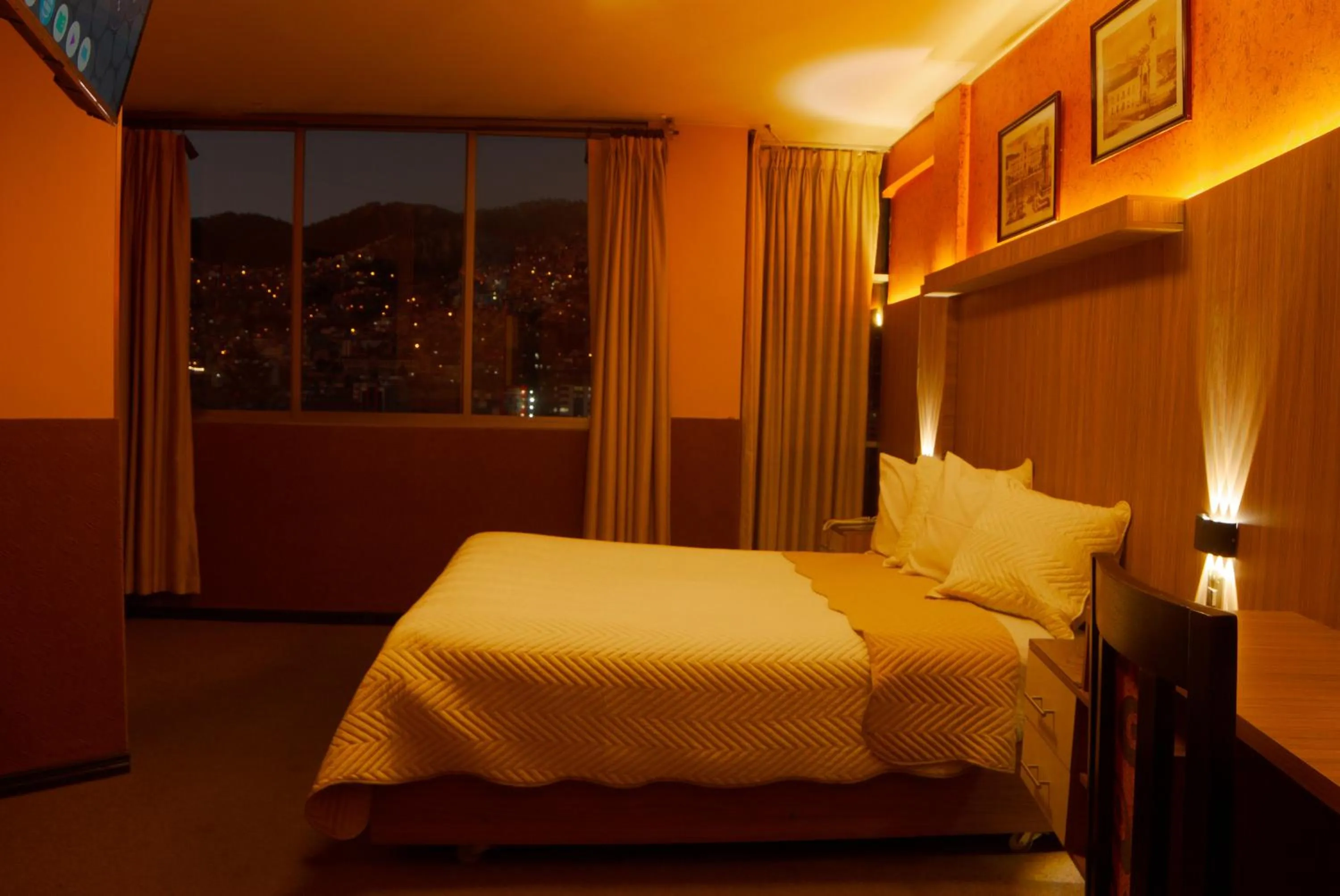 Bed in Hotel Condeza