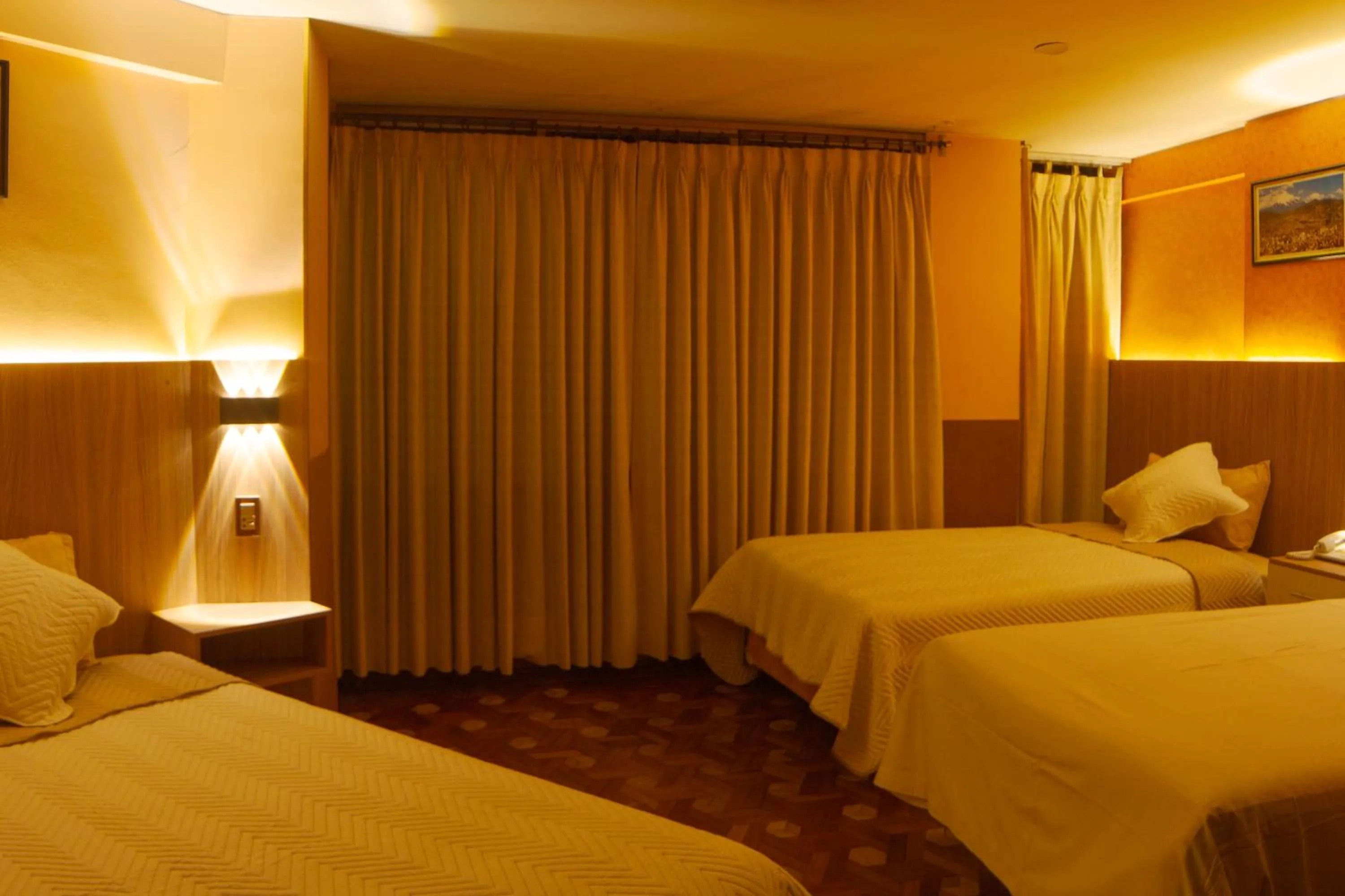 Bed in Hotel Condeza