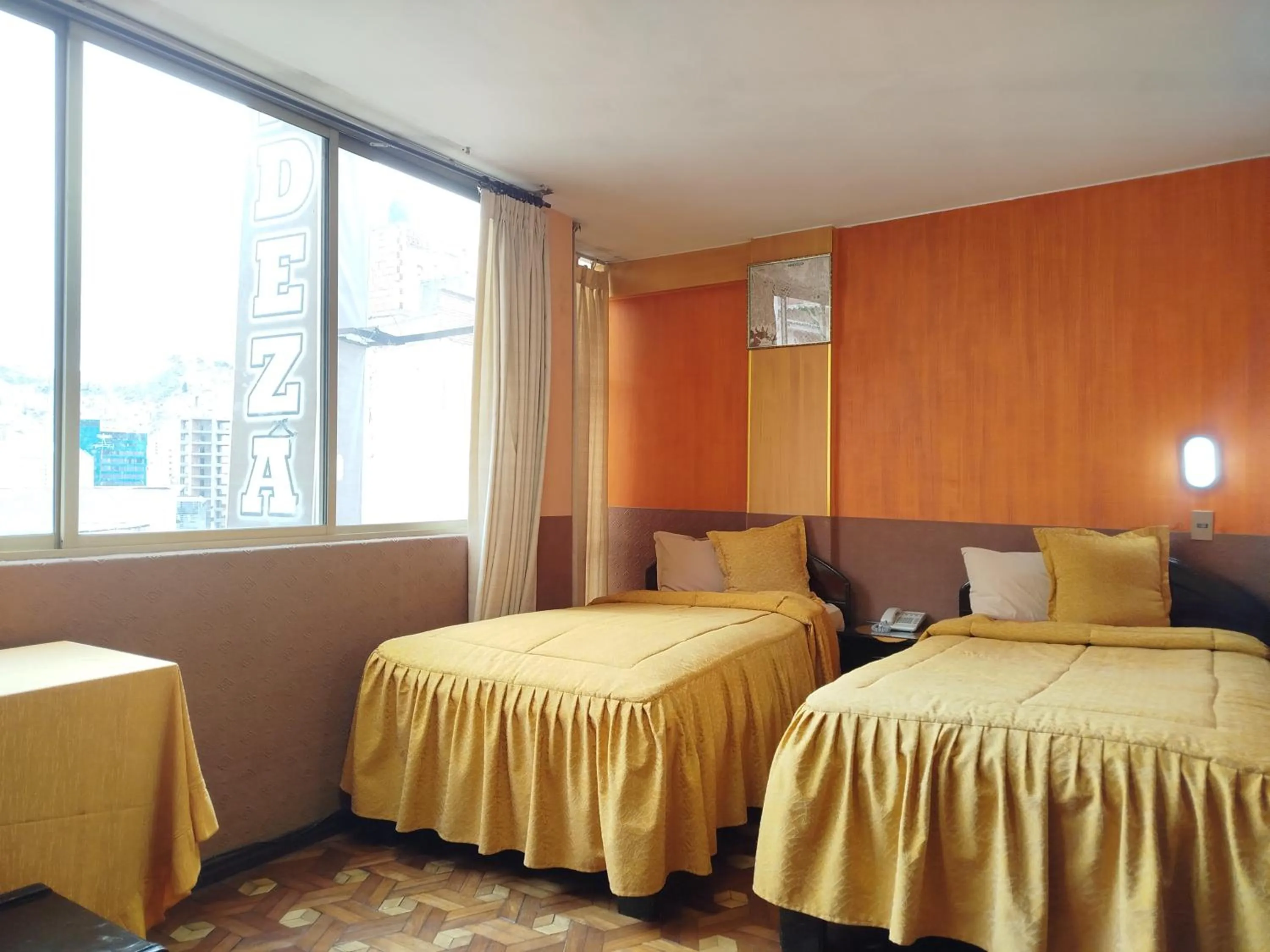 Bed in Hotel Condeza