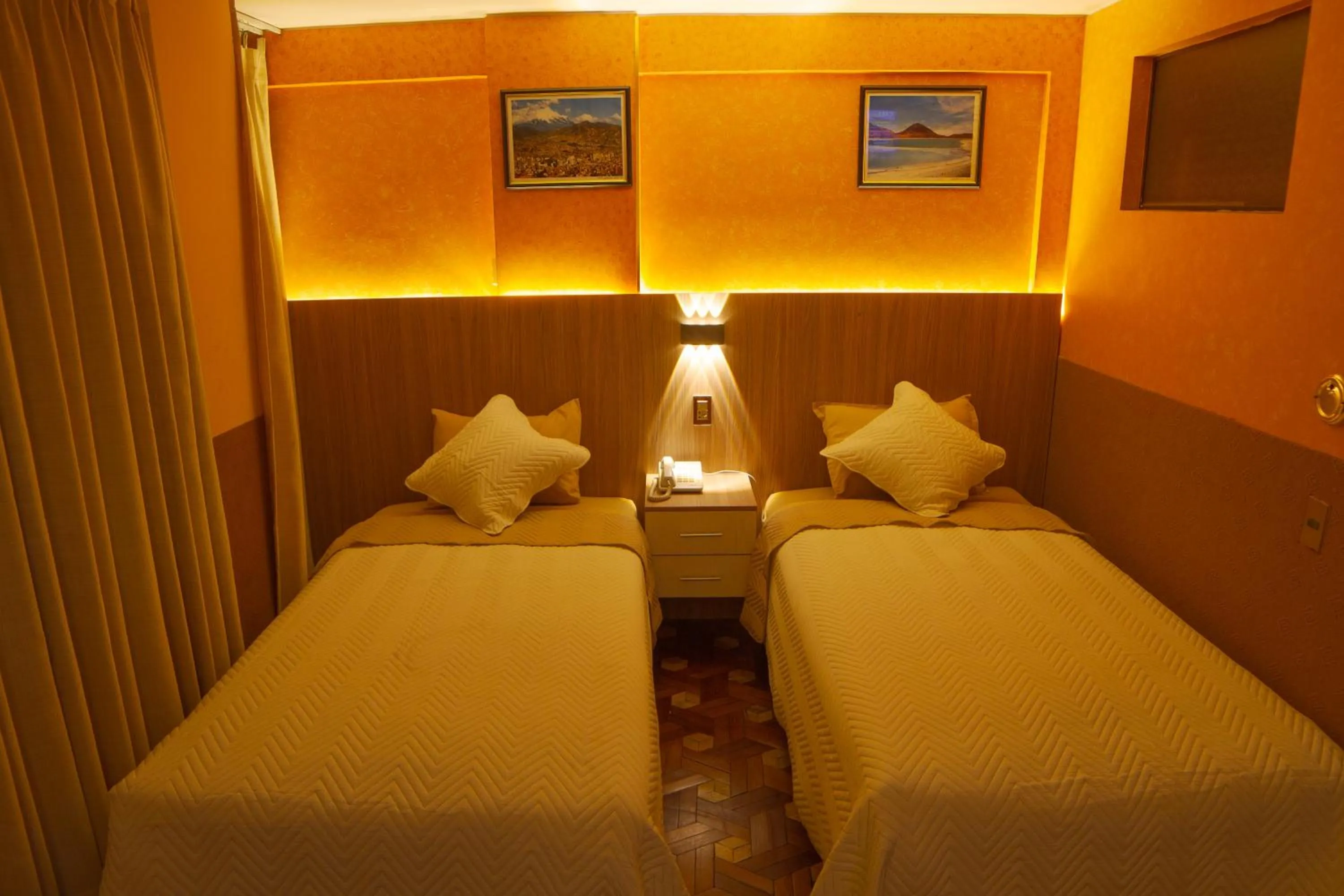 Bed in Hotel Condeza