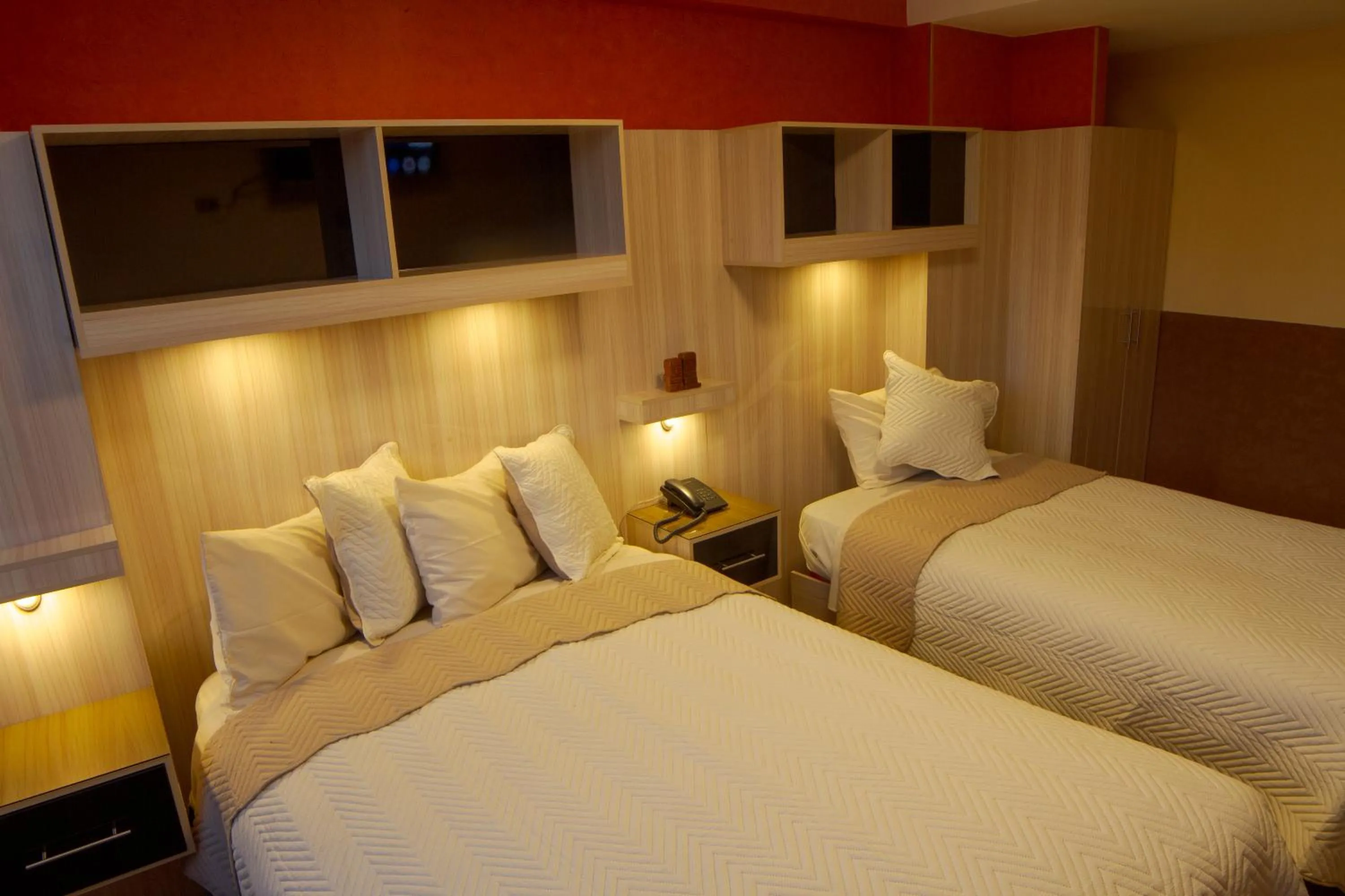 Bed in Hotel Condeza