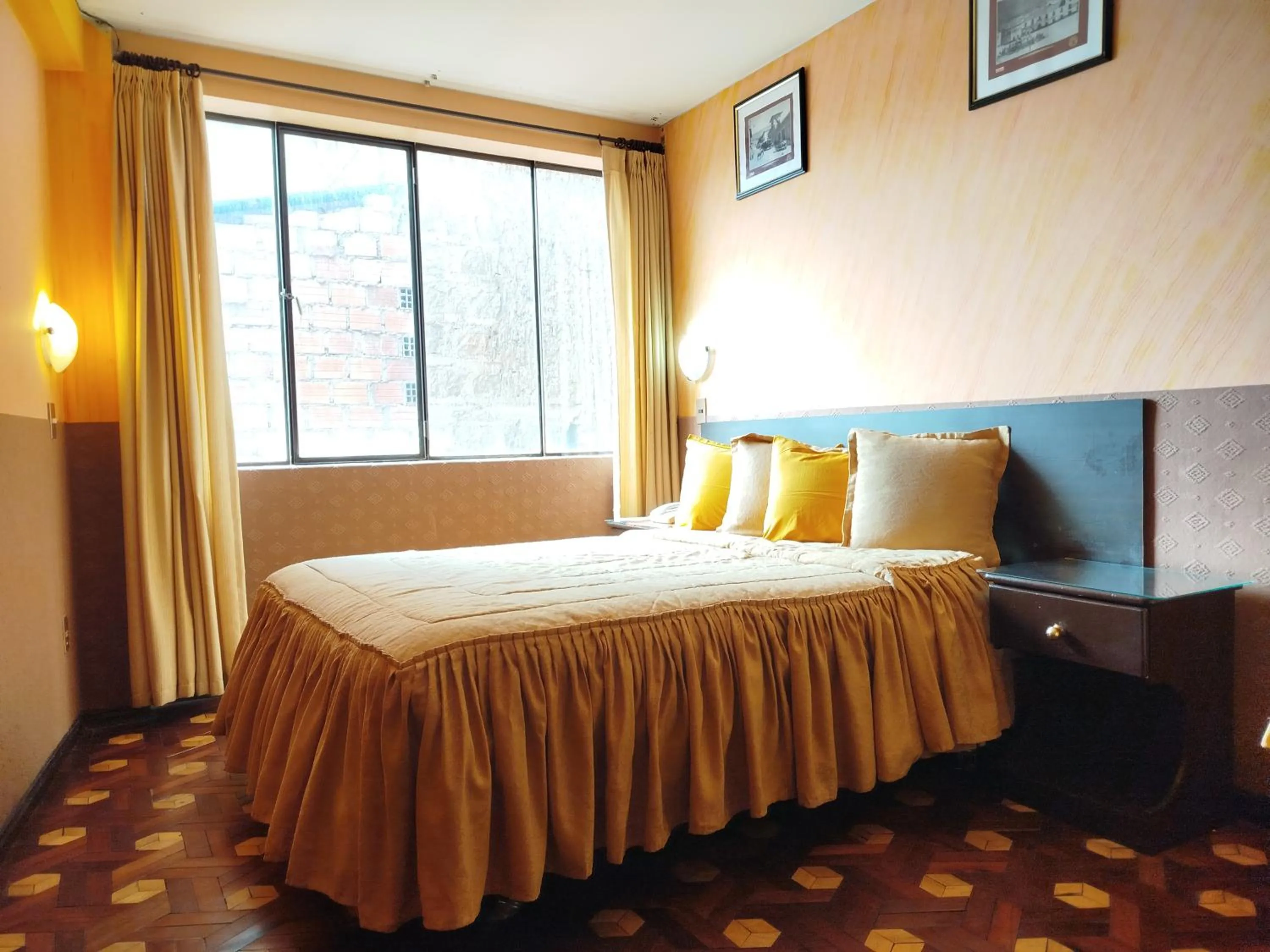 Bed in Hotel Condeza