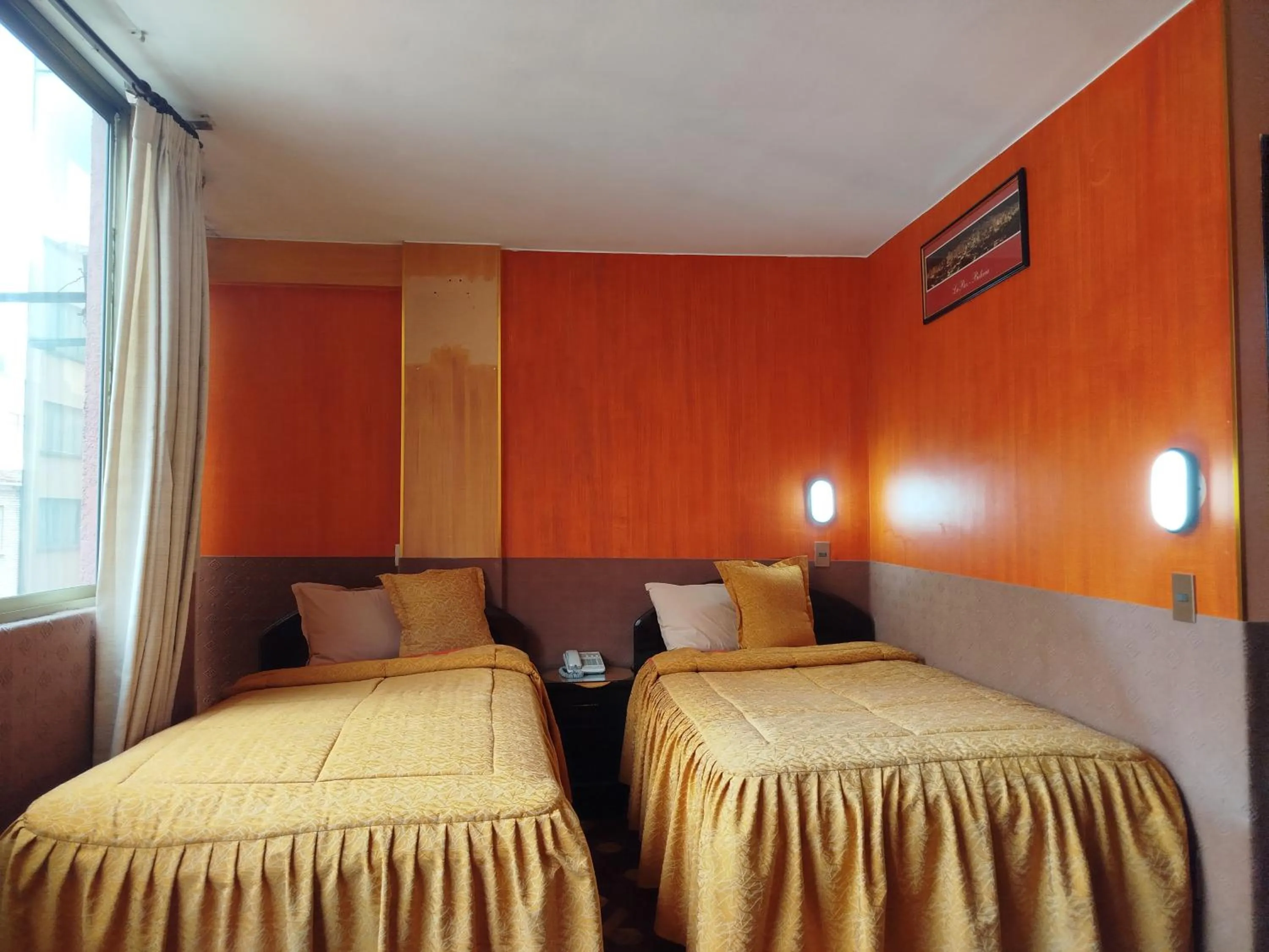 Bed in Hotel Condeza