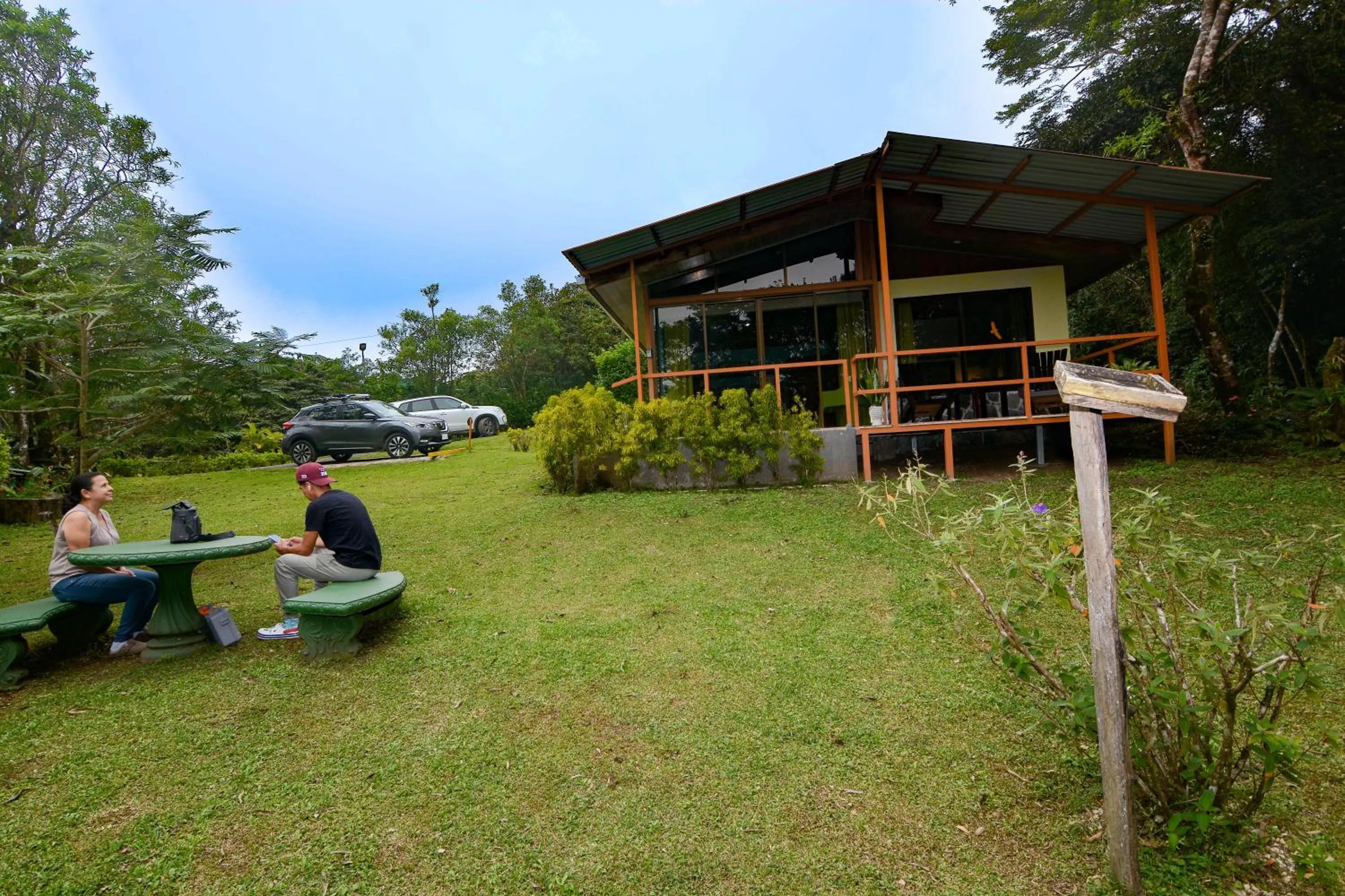 Patio in Las Marias Monteverde - Mountain View Cottages & Gardens