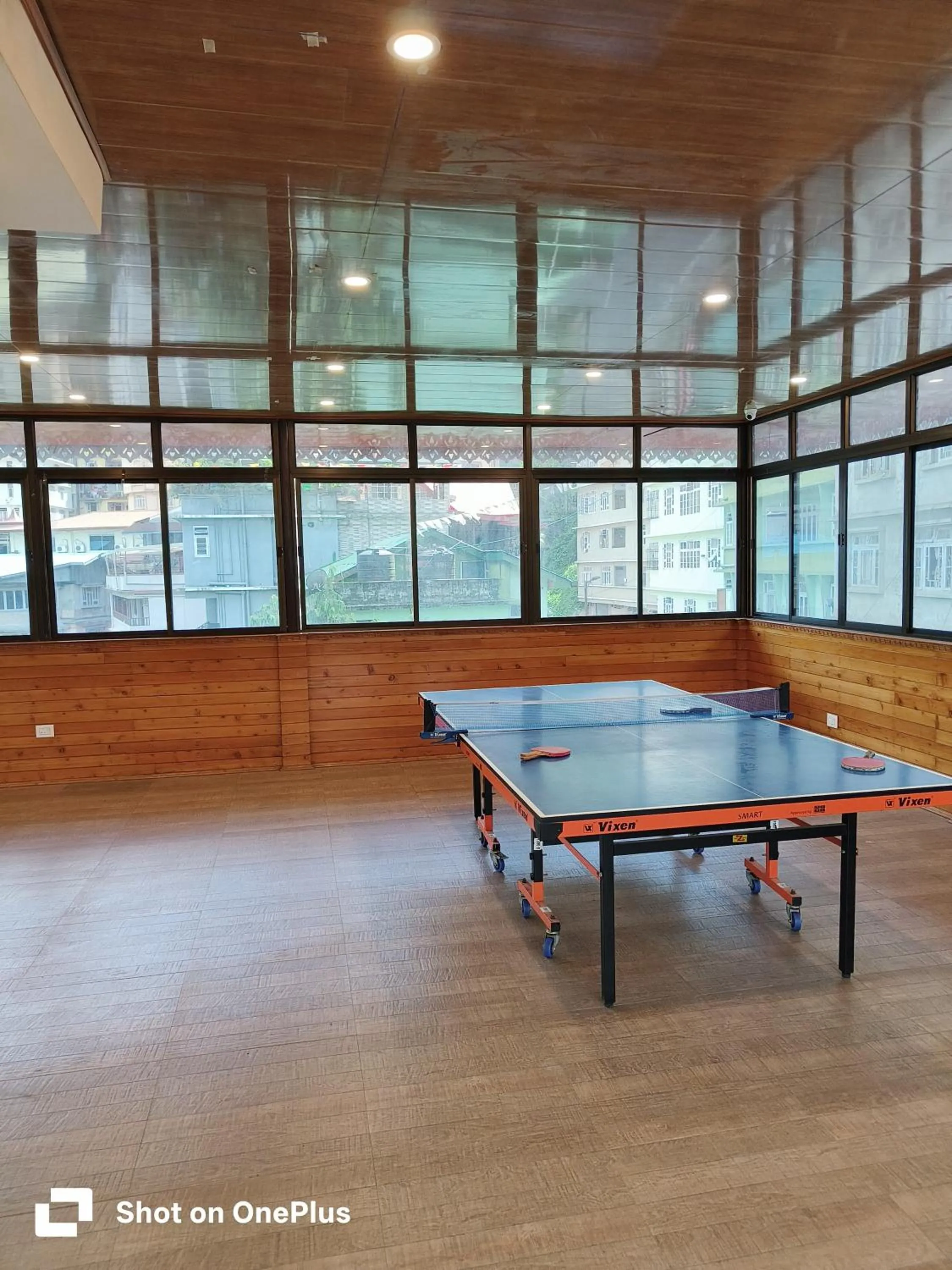 Table tennis in Hotel Shanti Palace