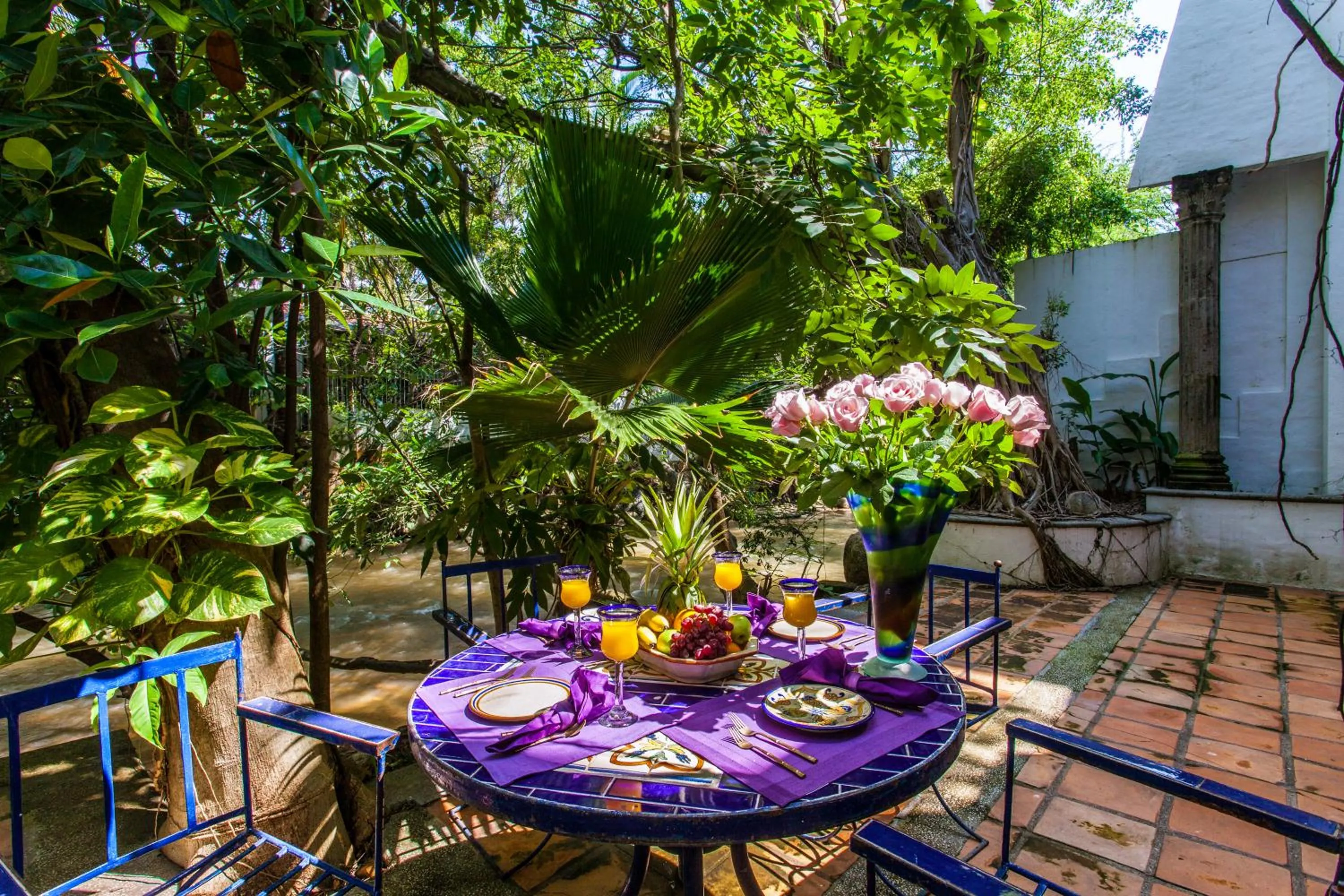 Balcony/Terrace in Garlands Del Rio Riverside Boutique Hotel