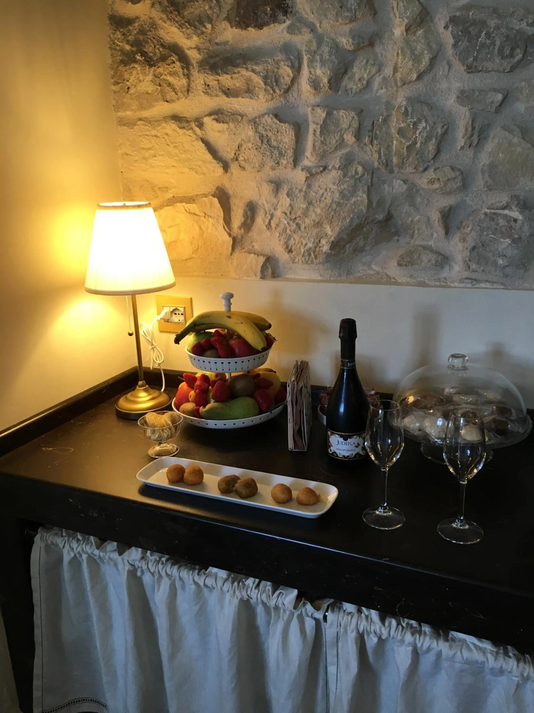 Food close-up in Il Duomo Relais