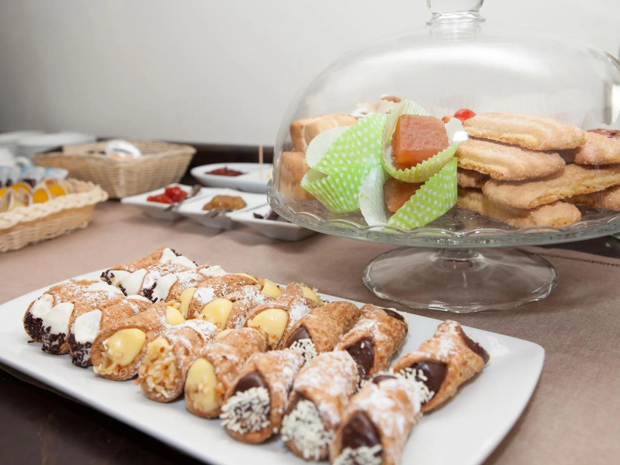 Food close-up in Il Duomo Relais