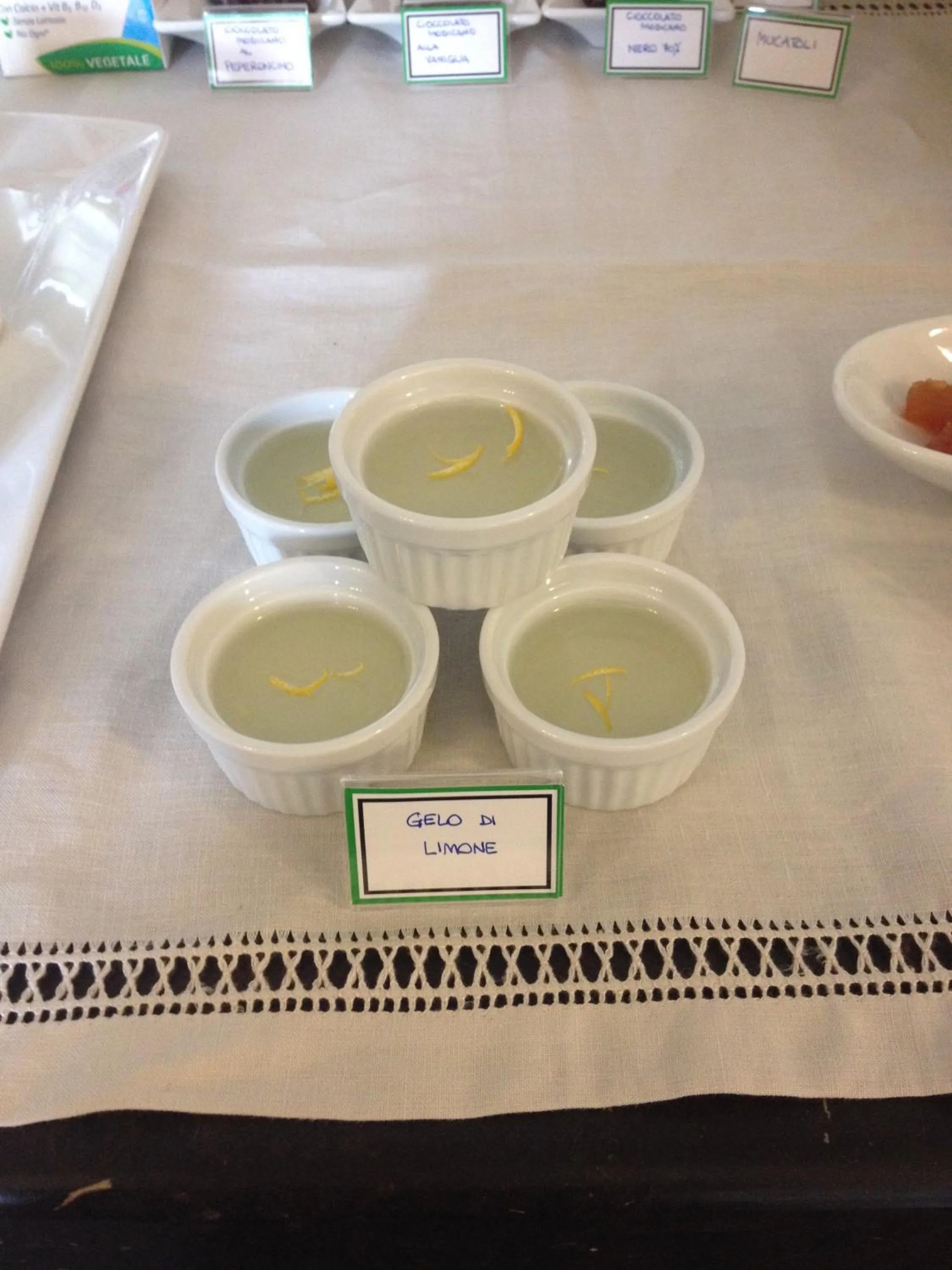 Food close-up in Il Duomo Relais