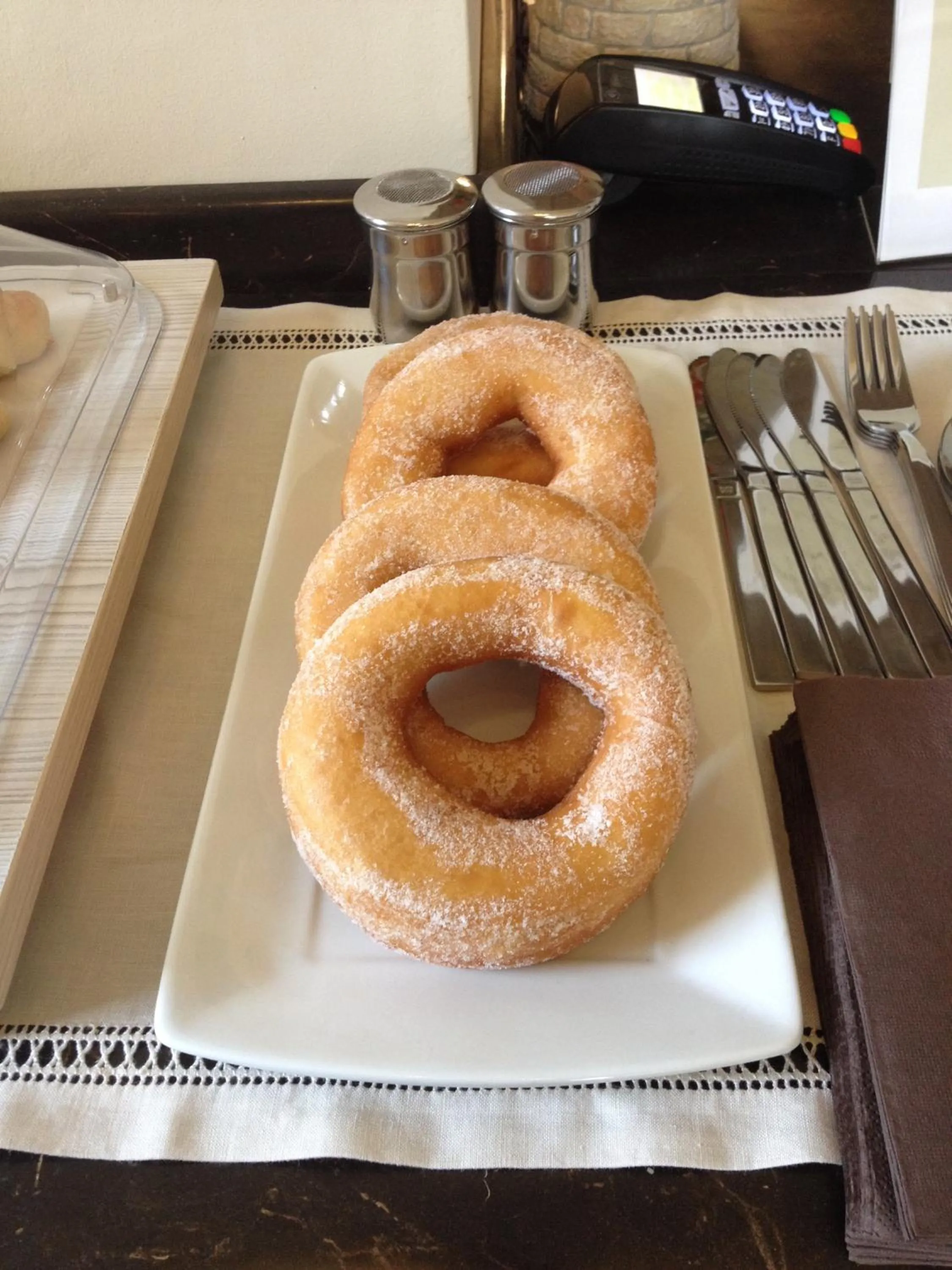 Food close-up in Il Duomo Relais