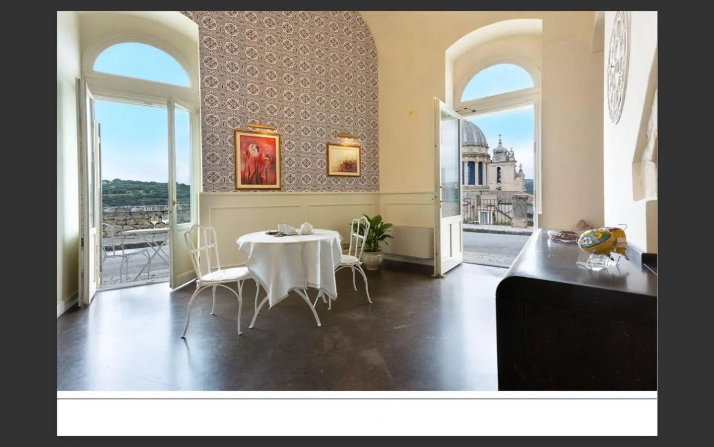 Living room in Il Duomo Relais