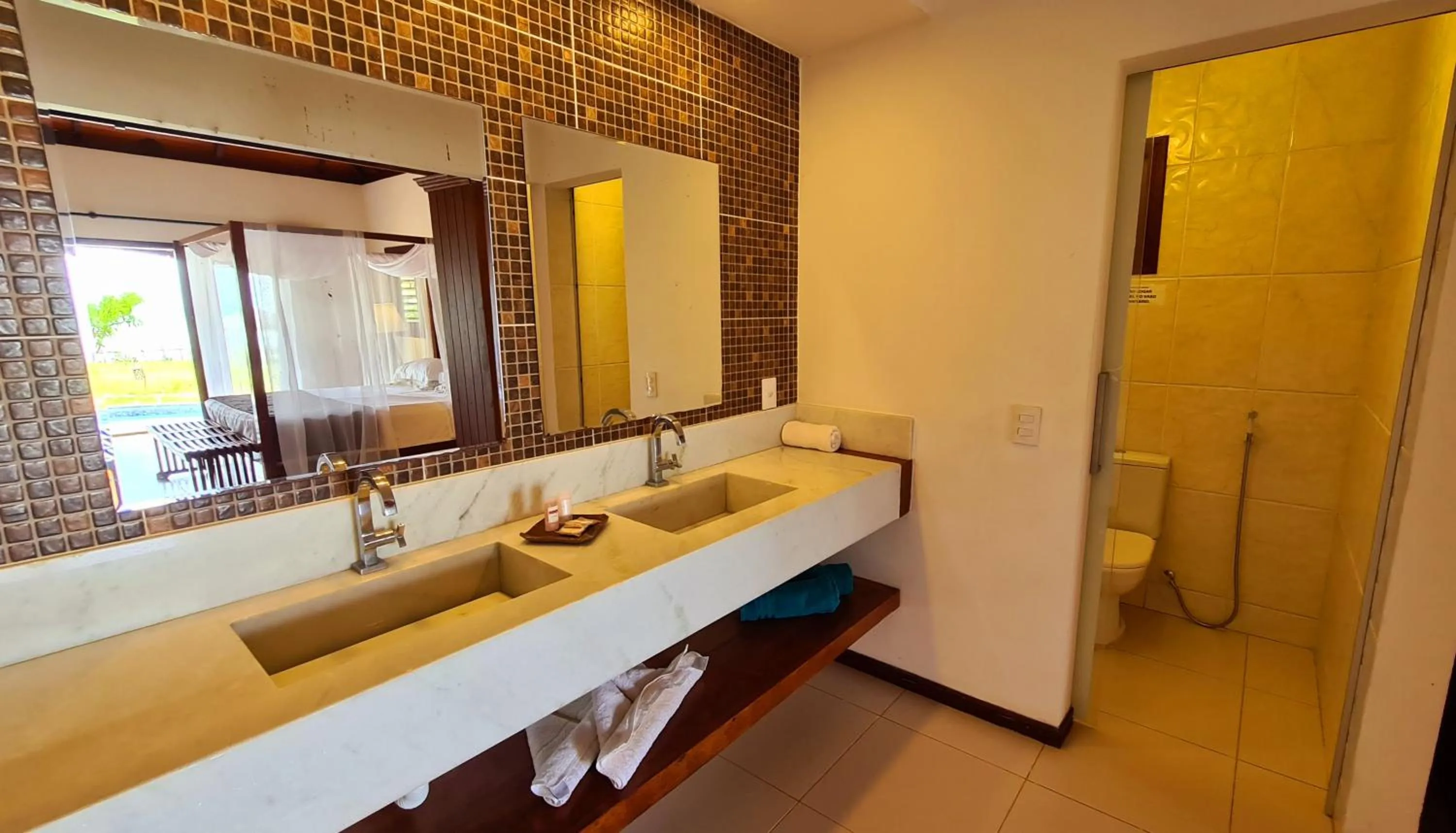 Bathroom in Pousada Spa dos Amores