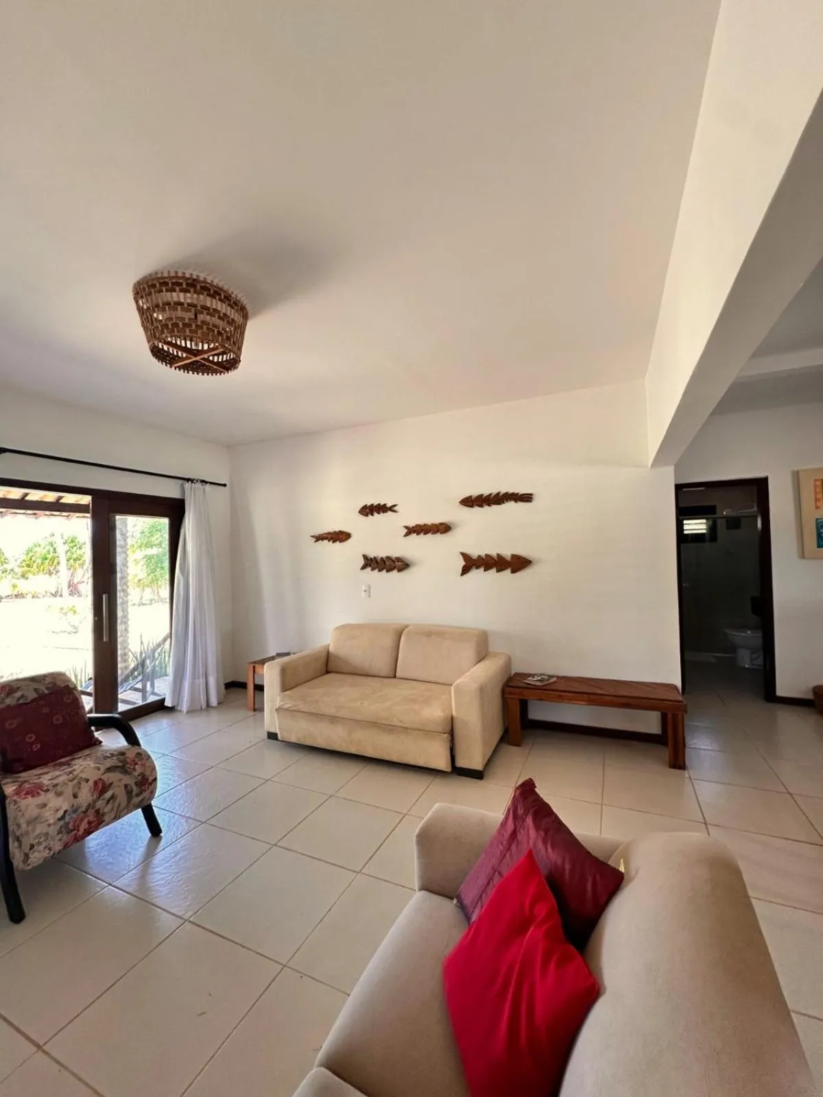 Living room in Pousada Spa dos Amores