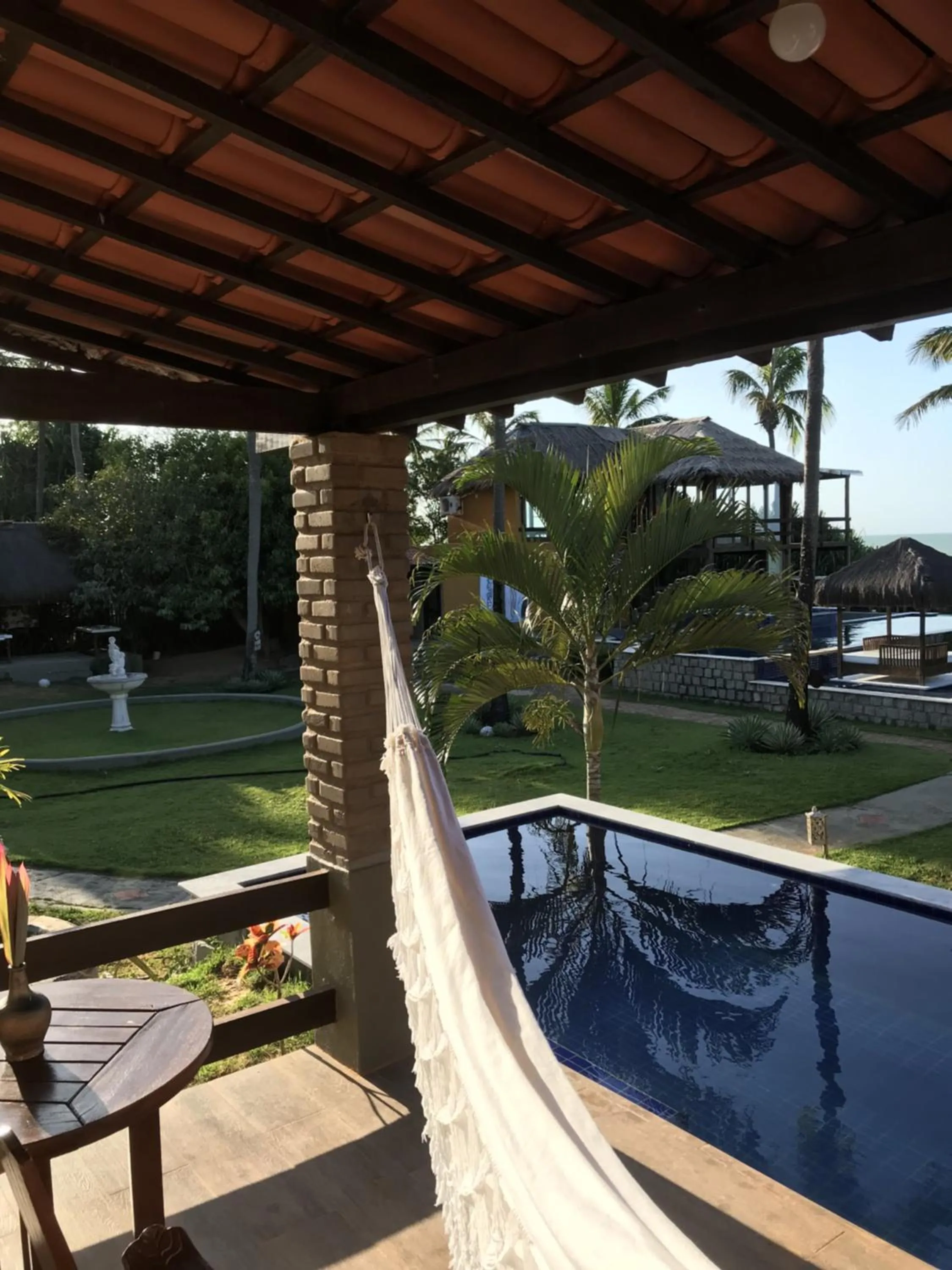 Pool view in Pousada Spa dos Amores