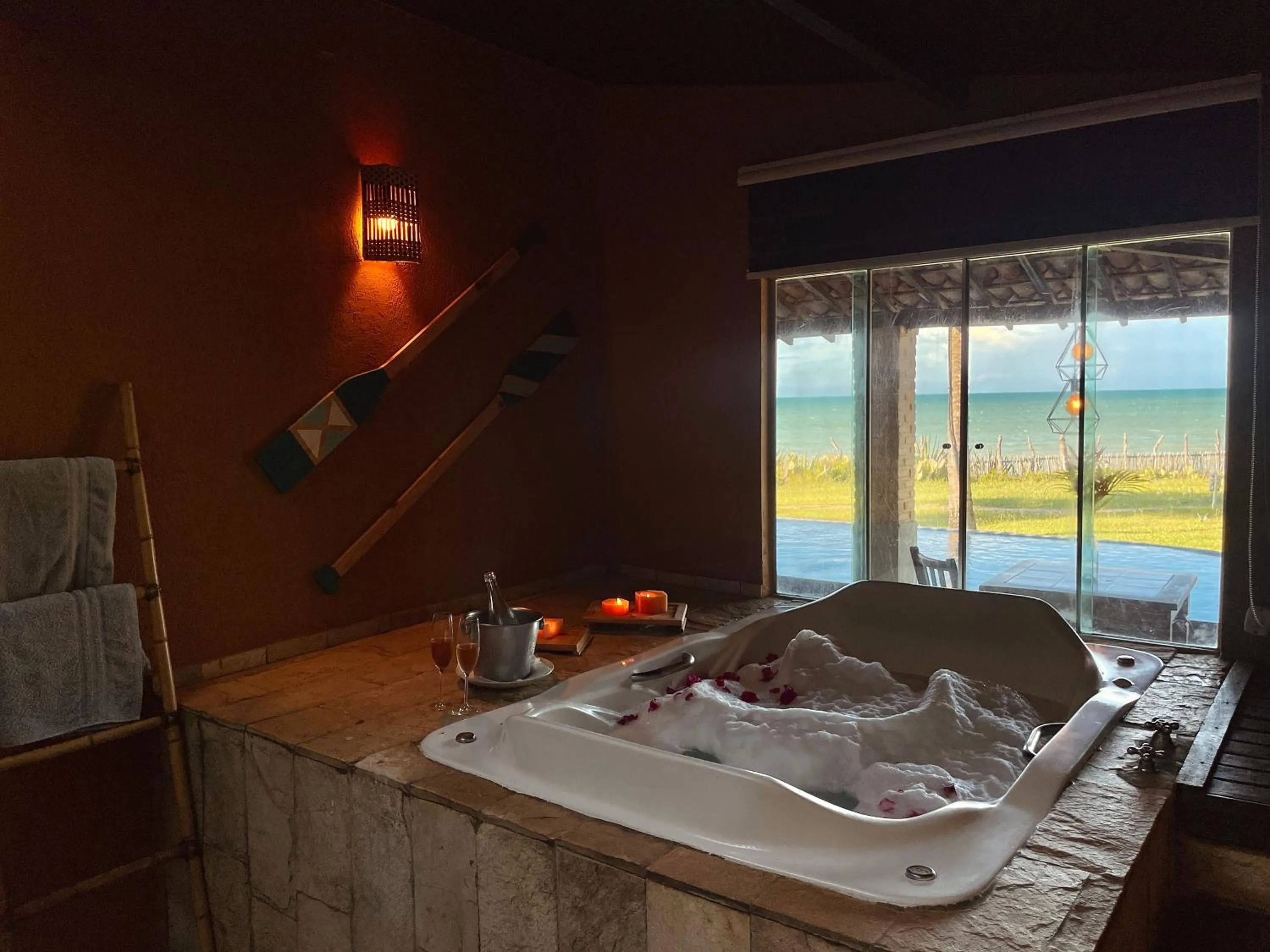 Photo of the whole room in Pousada Spa dos Amores