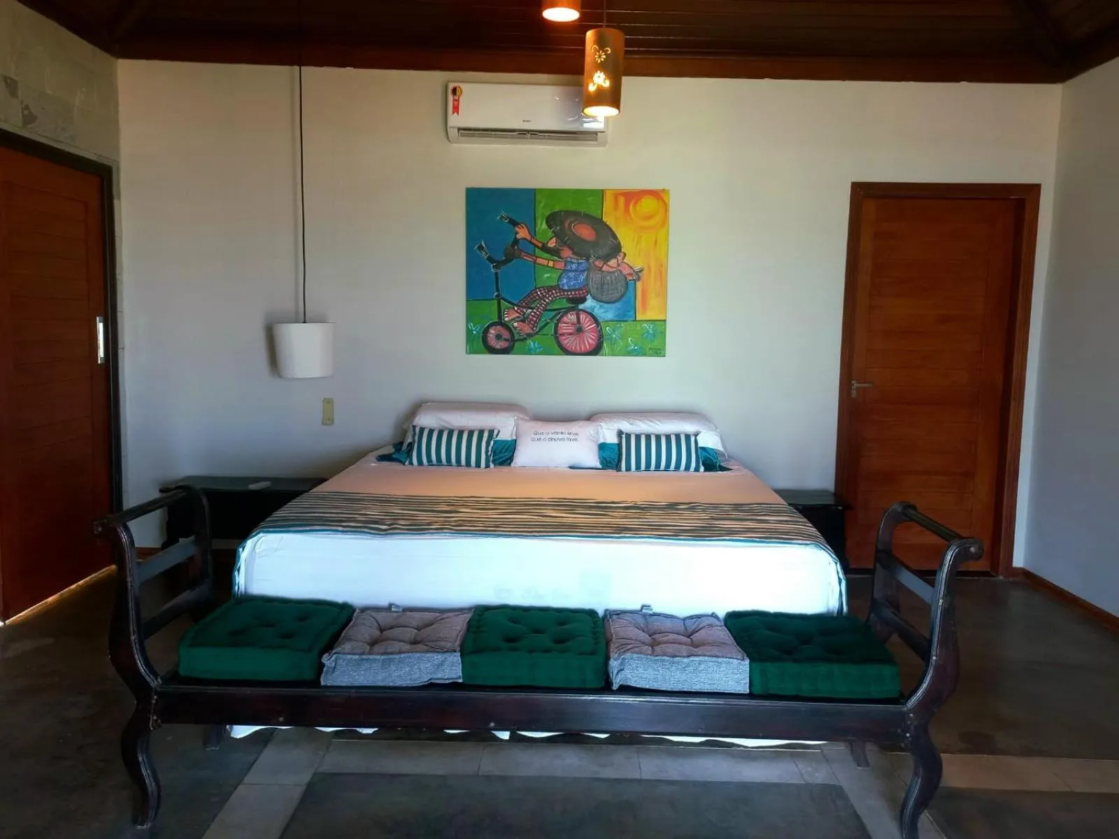 Photo of the whole room, Bed in Pousada Spa dos Amores