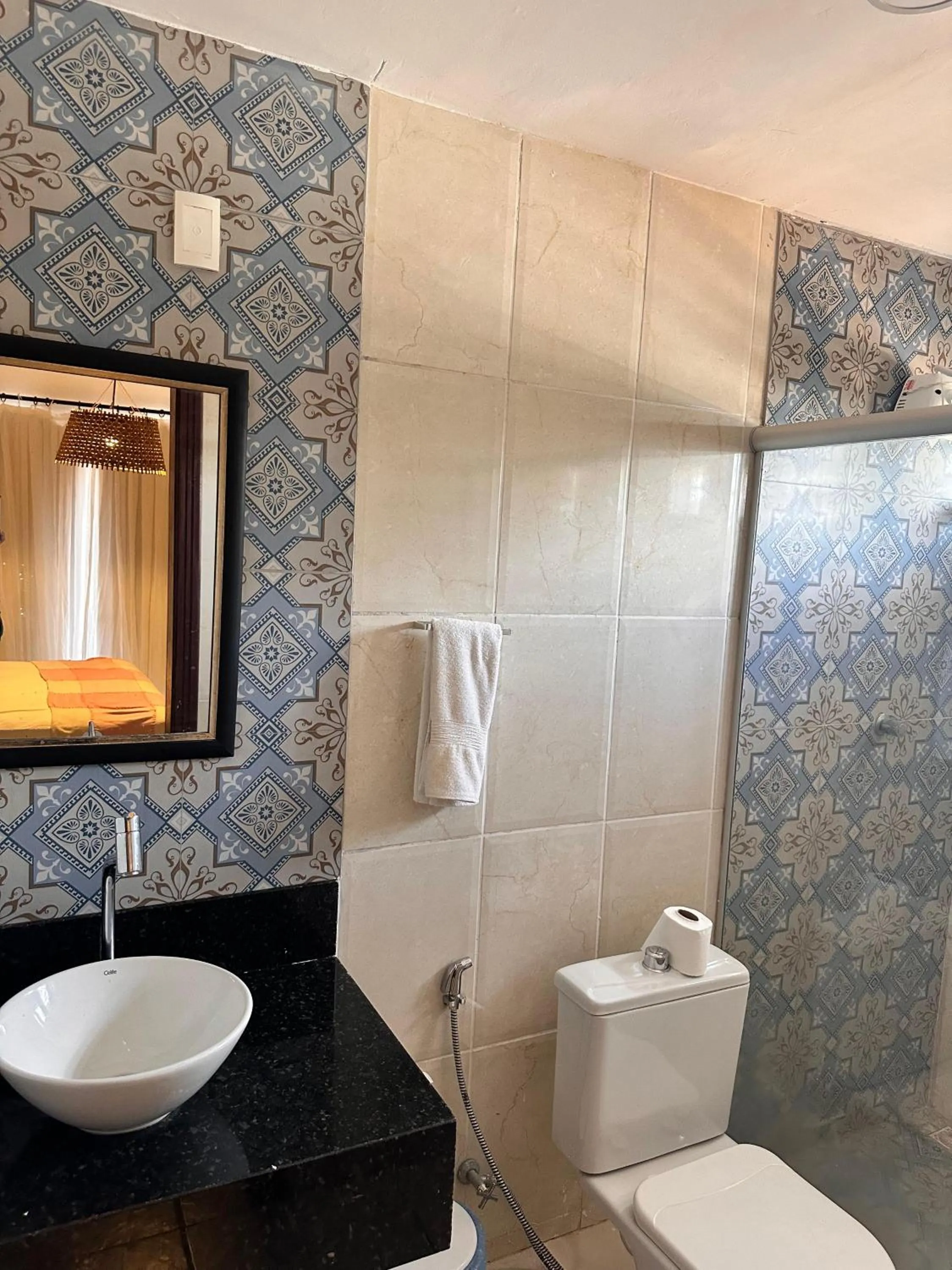 Bathroom in Pousada Spa dos Amores