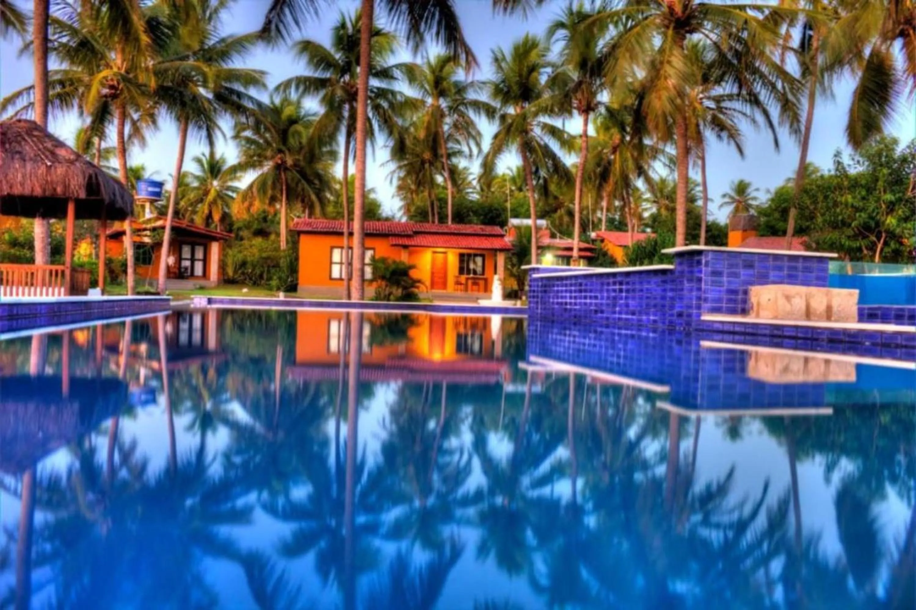 Swimming pool in Pousada Spa dos Amores