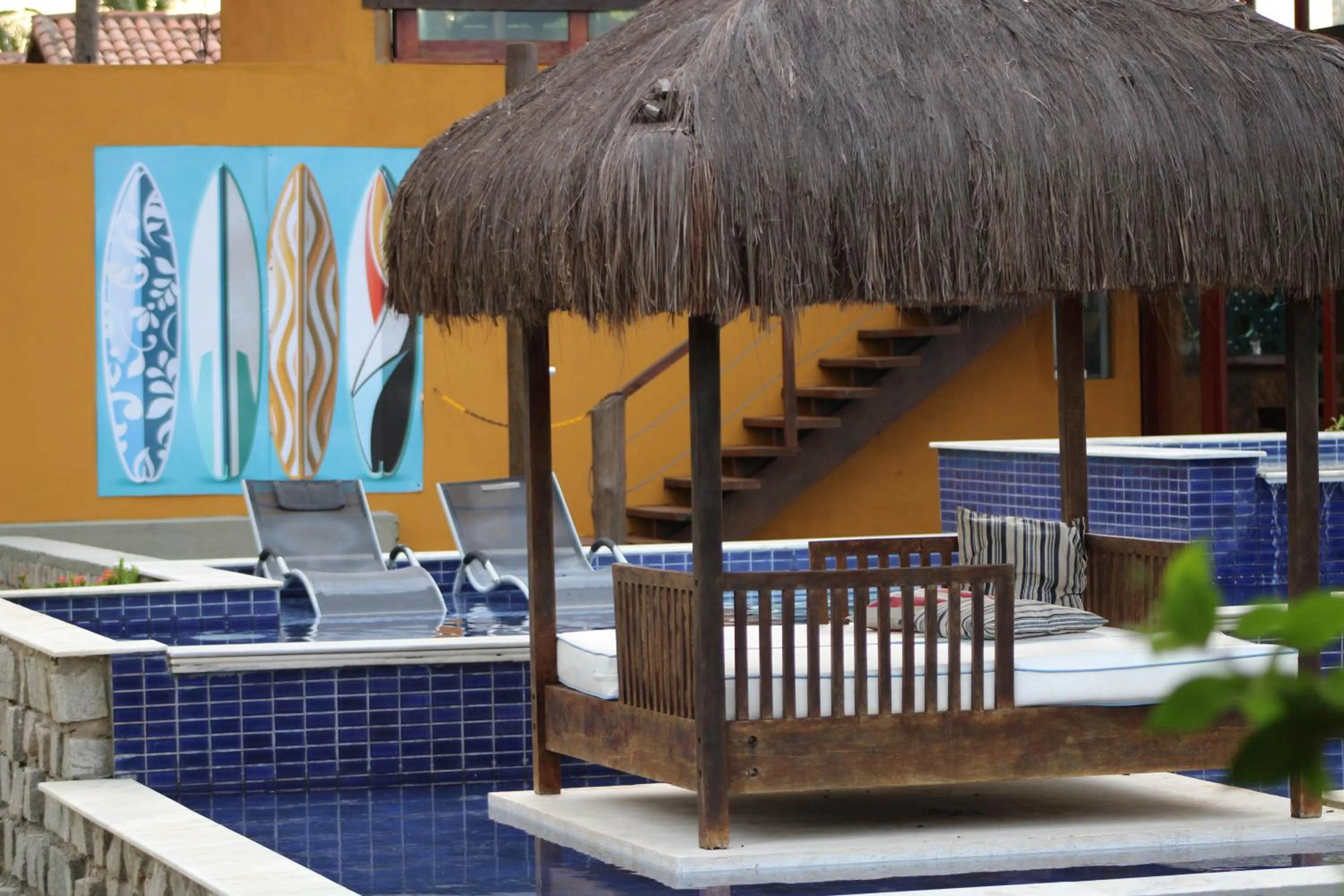 Swimming pool in Pousada Spa dos Amores