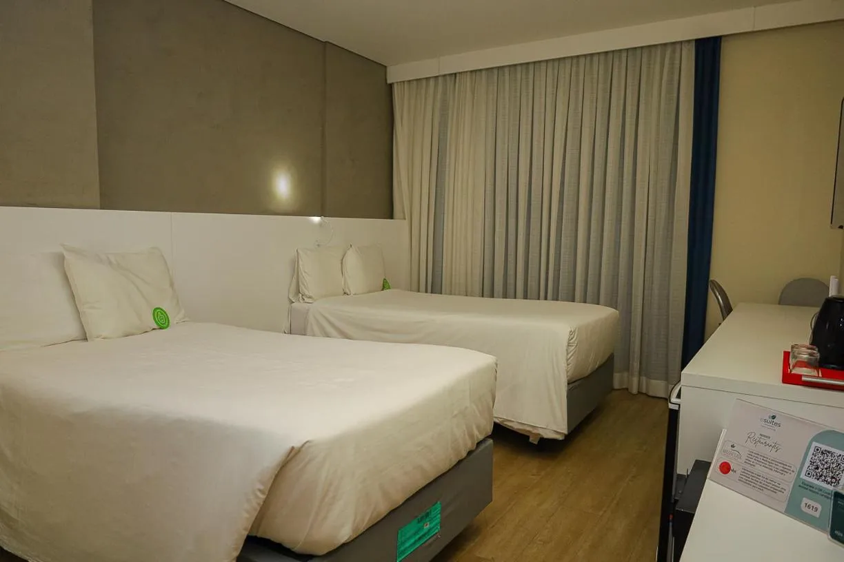 Bed in eSuites Virgínia Luxemburgo