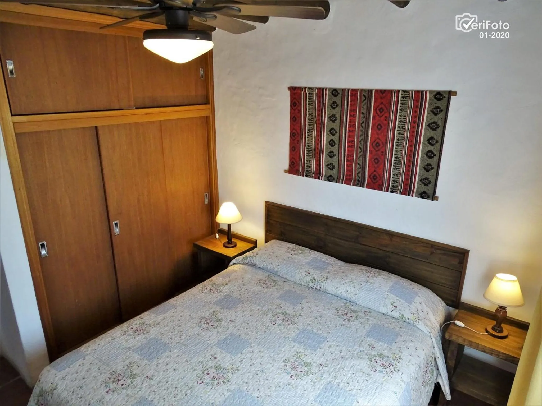 Bed in Bungalows Punta Colorada