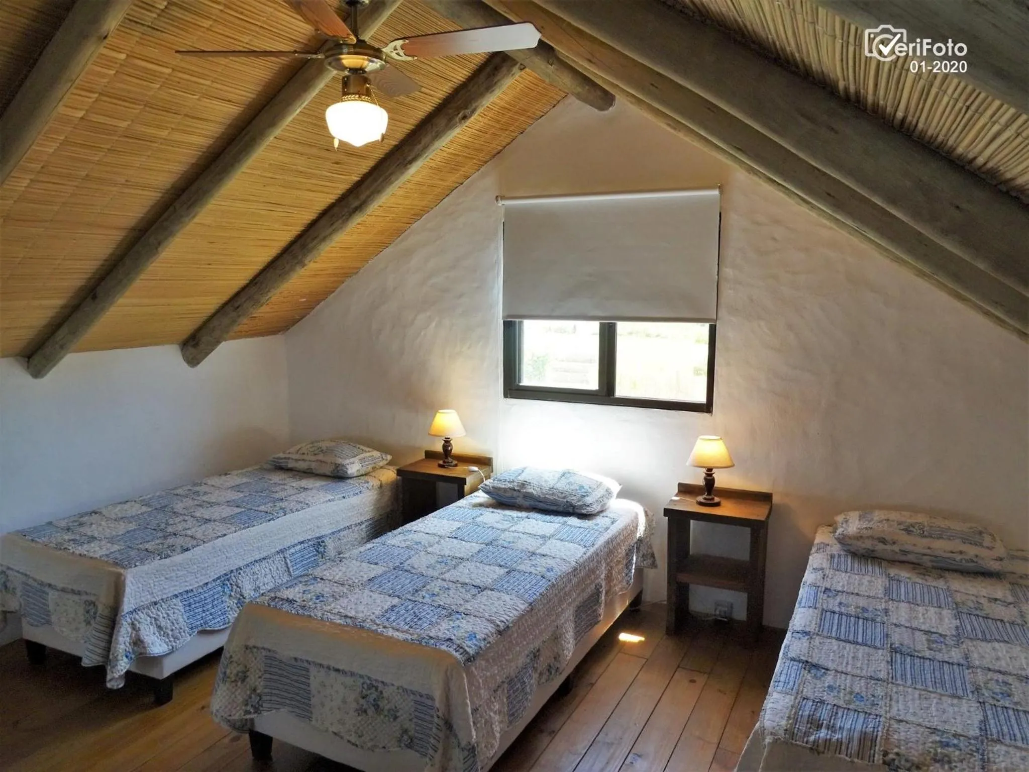 Bed in Bungalows Punta Colorada