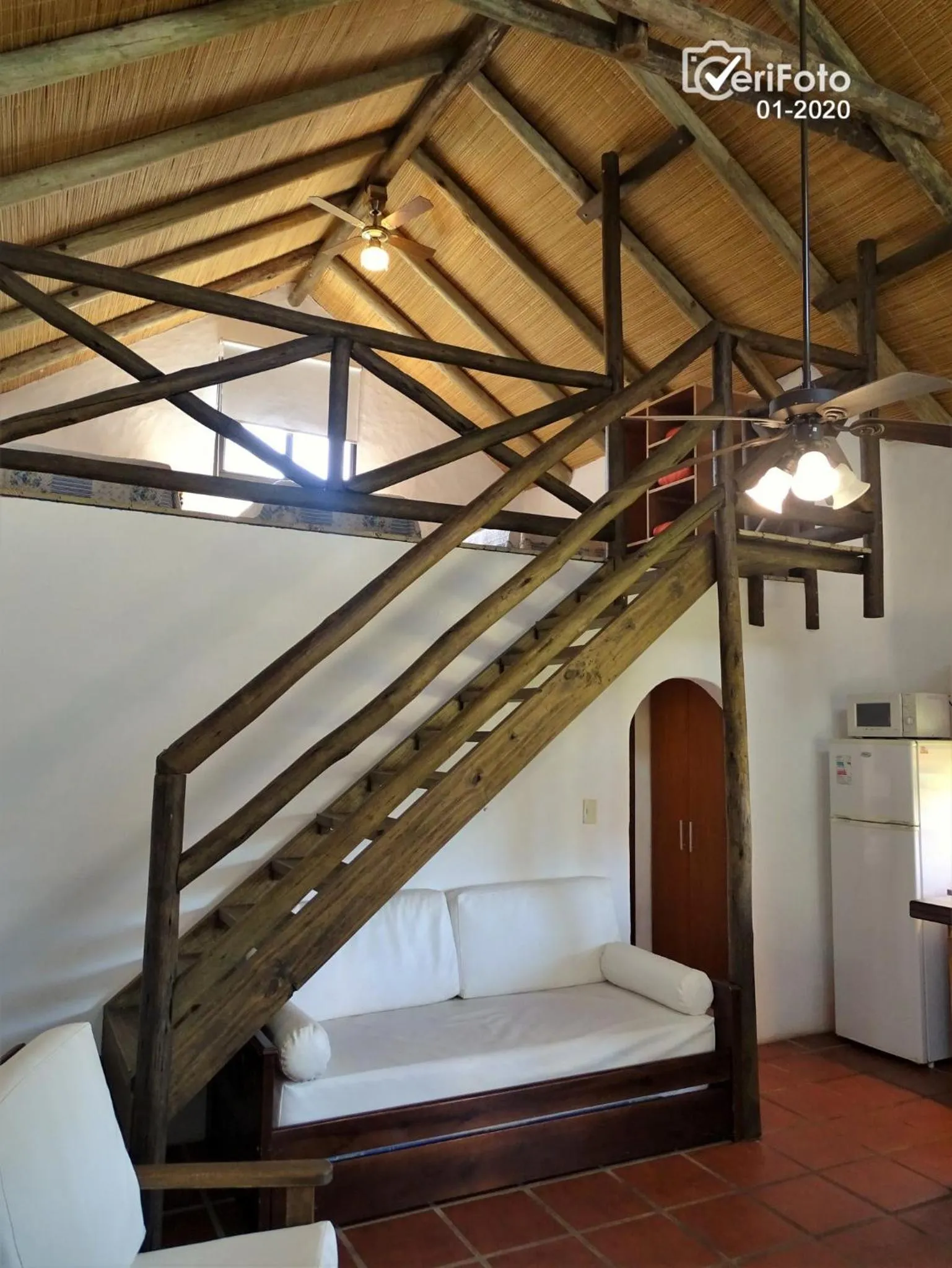 Bed in Bungalows Punta Colorada