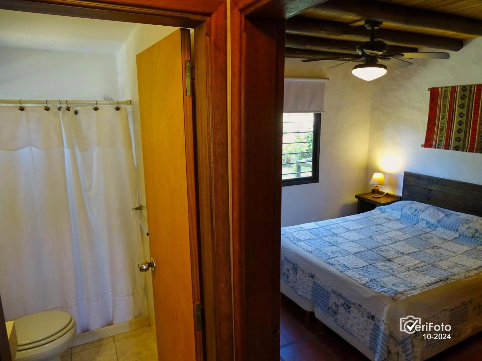 Bed in Bungalows Punta Colorada