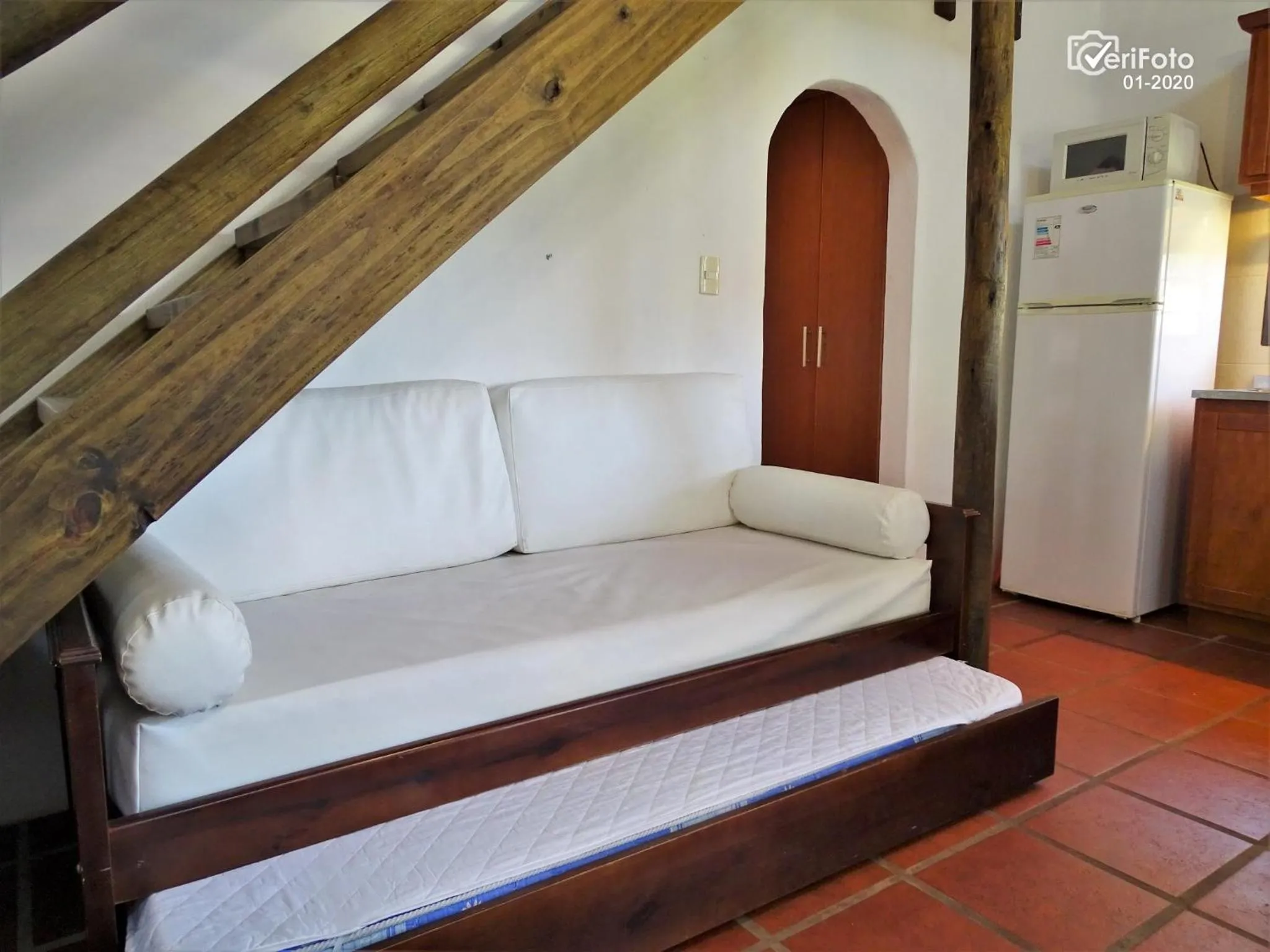 Bed in Bungalows Punta Colorada