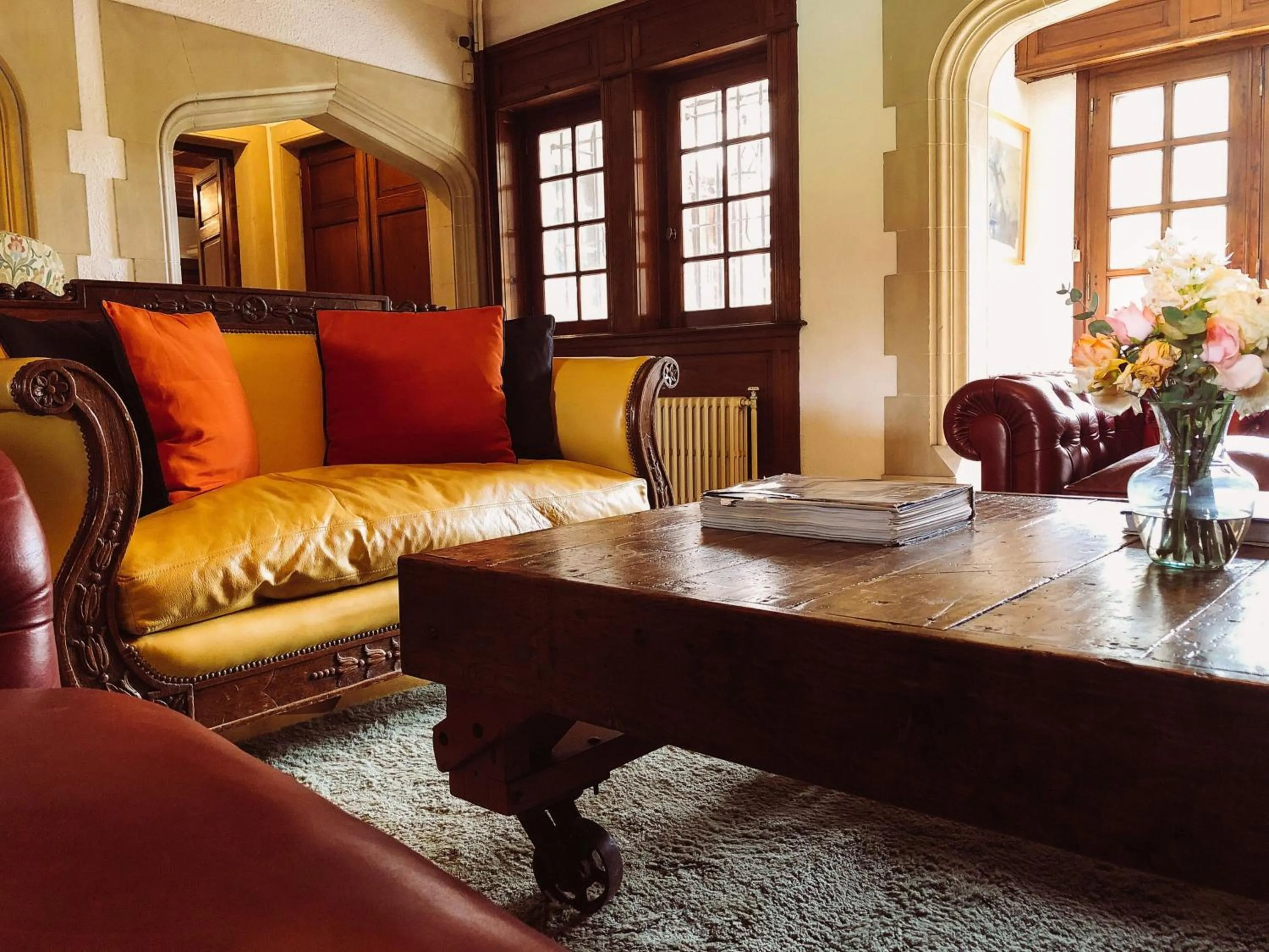 Living room in Estancia Villa Maria