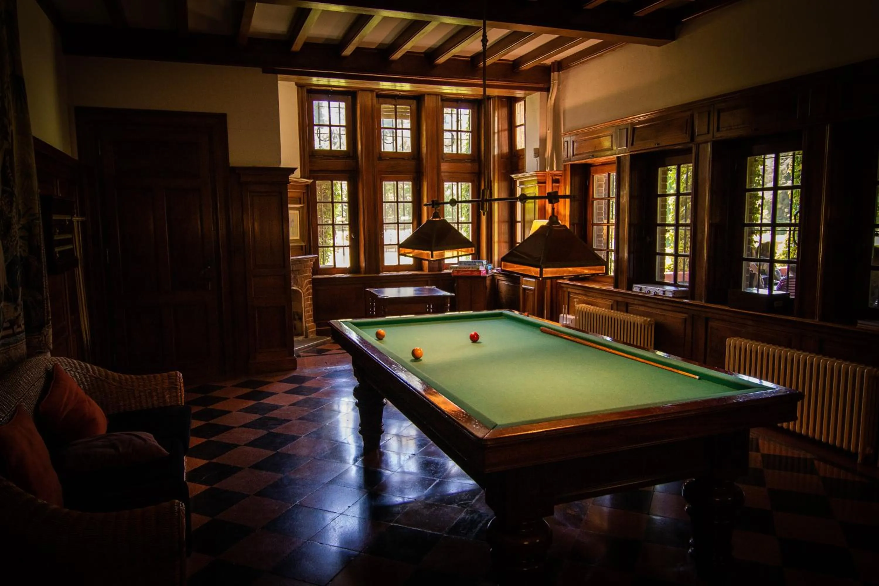 Billiard in Estancia Villa Maria