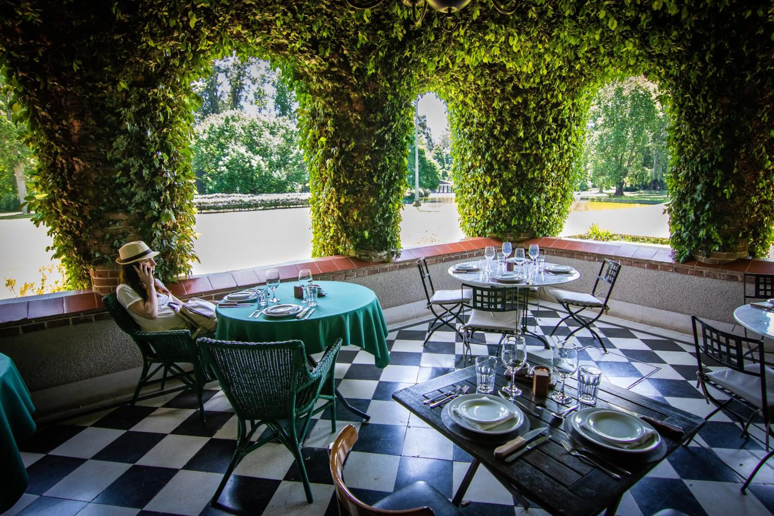 Patio in Estancia Villa Maria