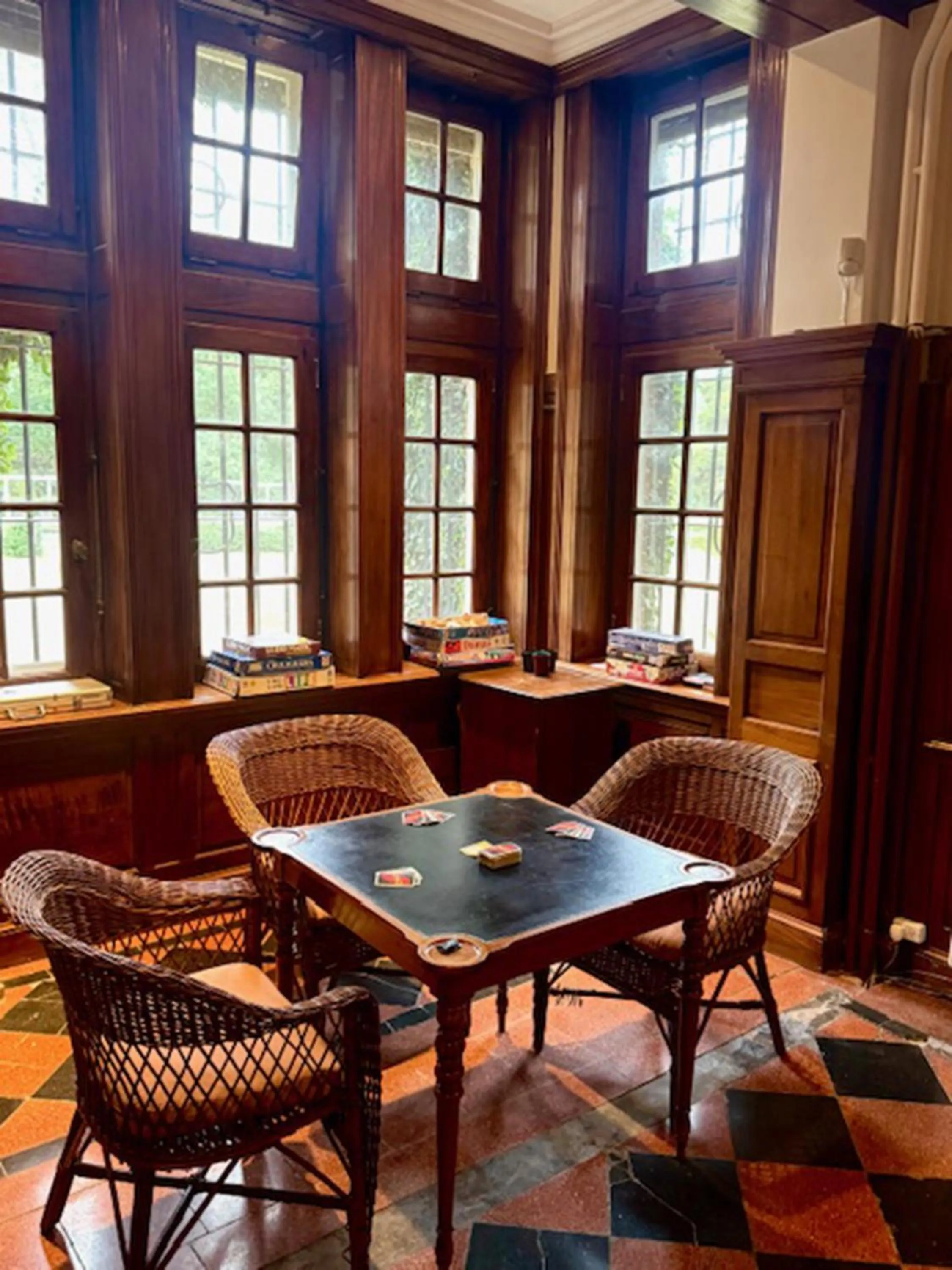 Living room in Estancia Villa Maria