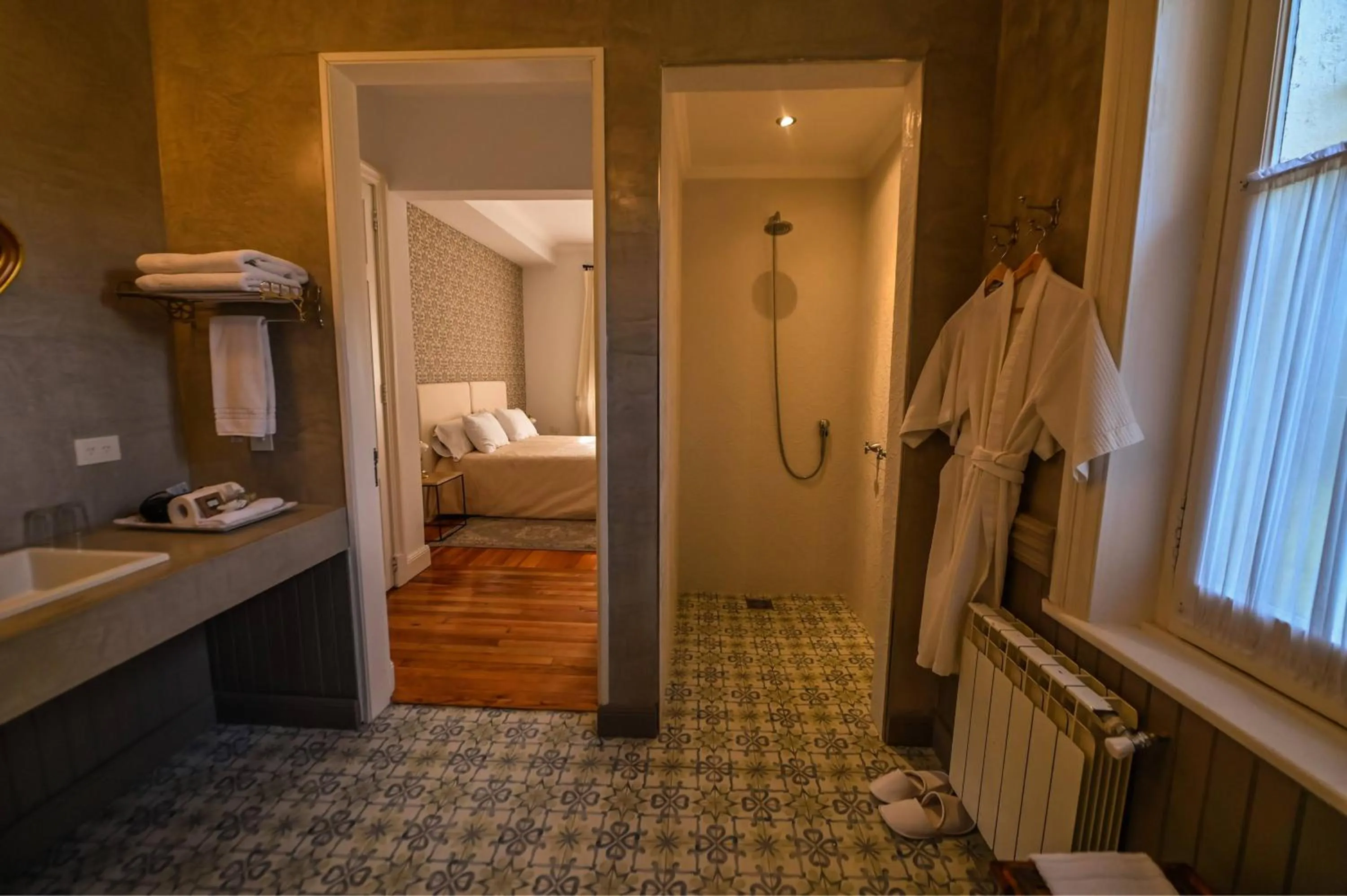 Bed in Estancia Villa Maria