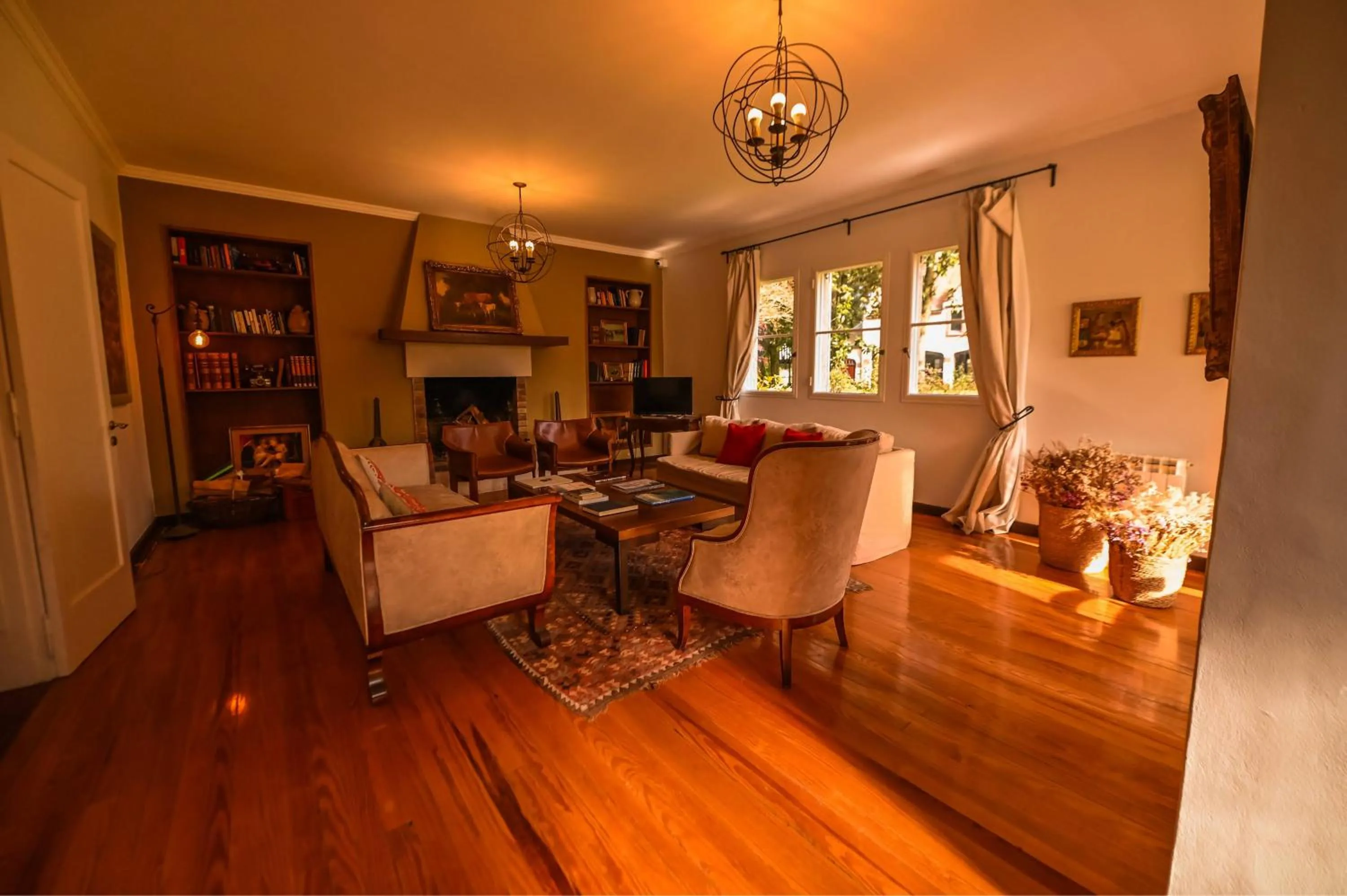 Living room in Estancia Villa Maria