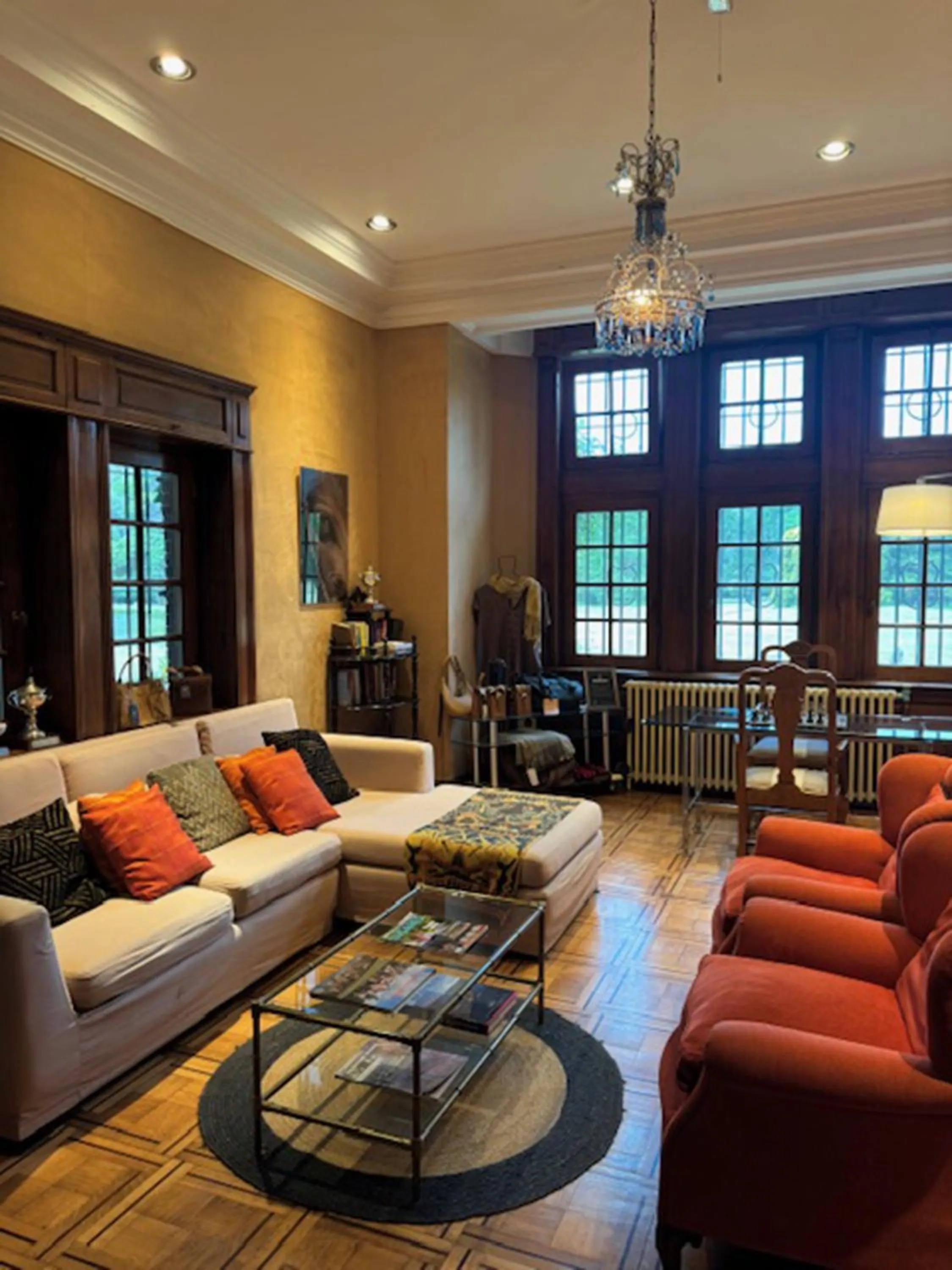 Living room in Estancia Villa Maria