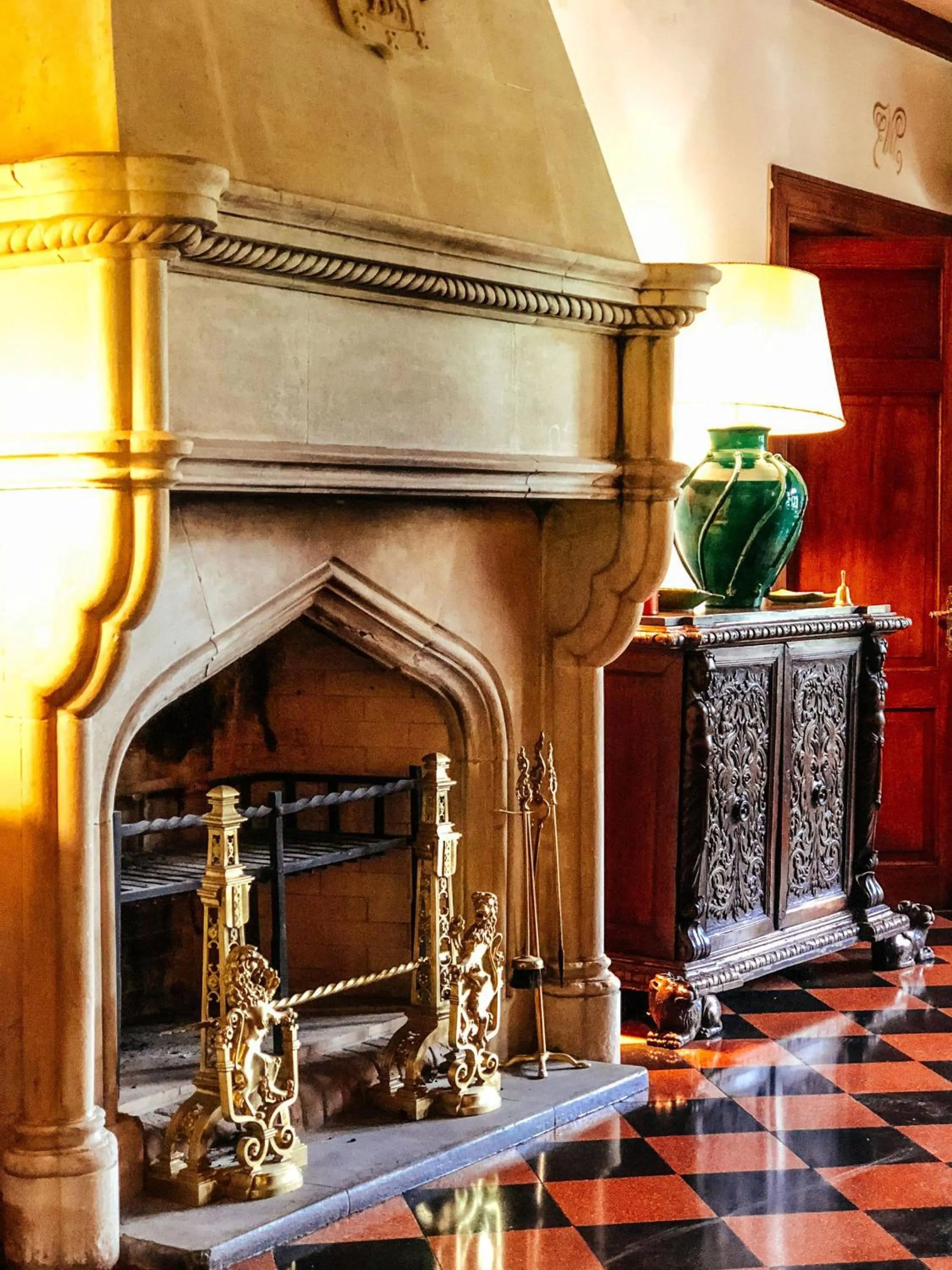 Living room in Estancia Villa Maria
