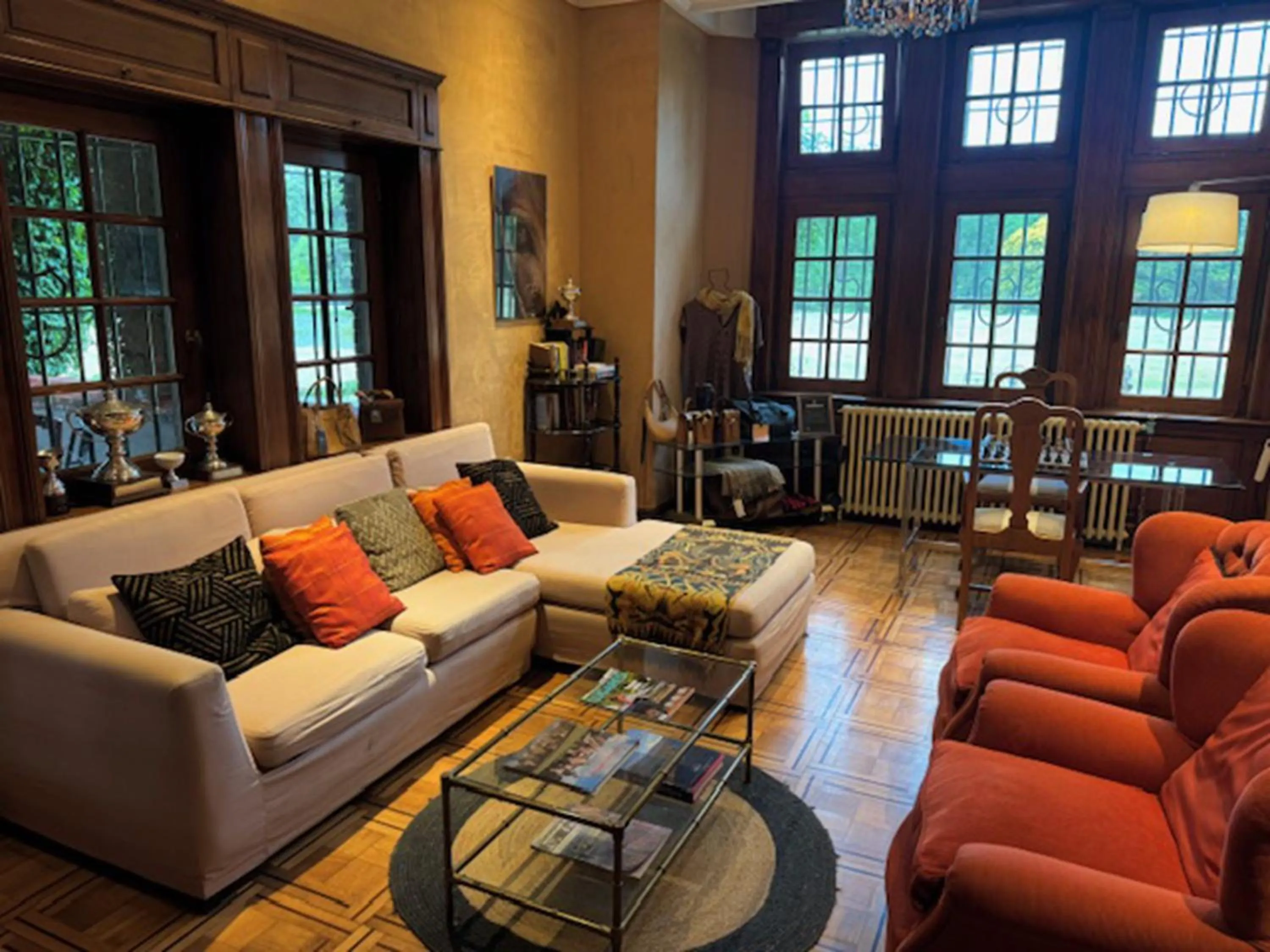 Living room in Estancia Villa Maria