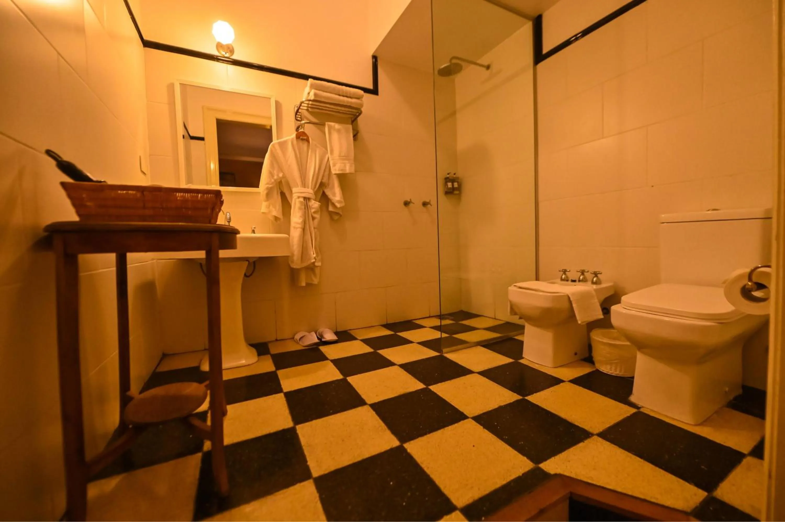 Shower in Estancia Villa Maria