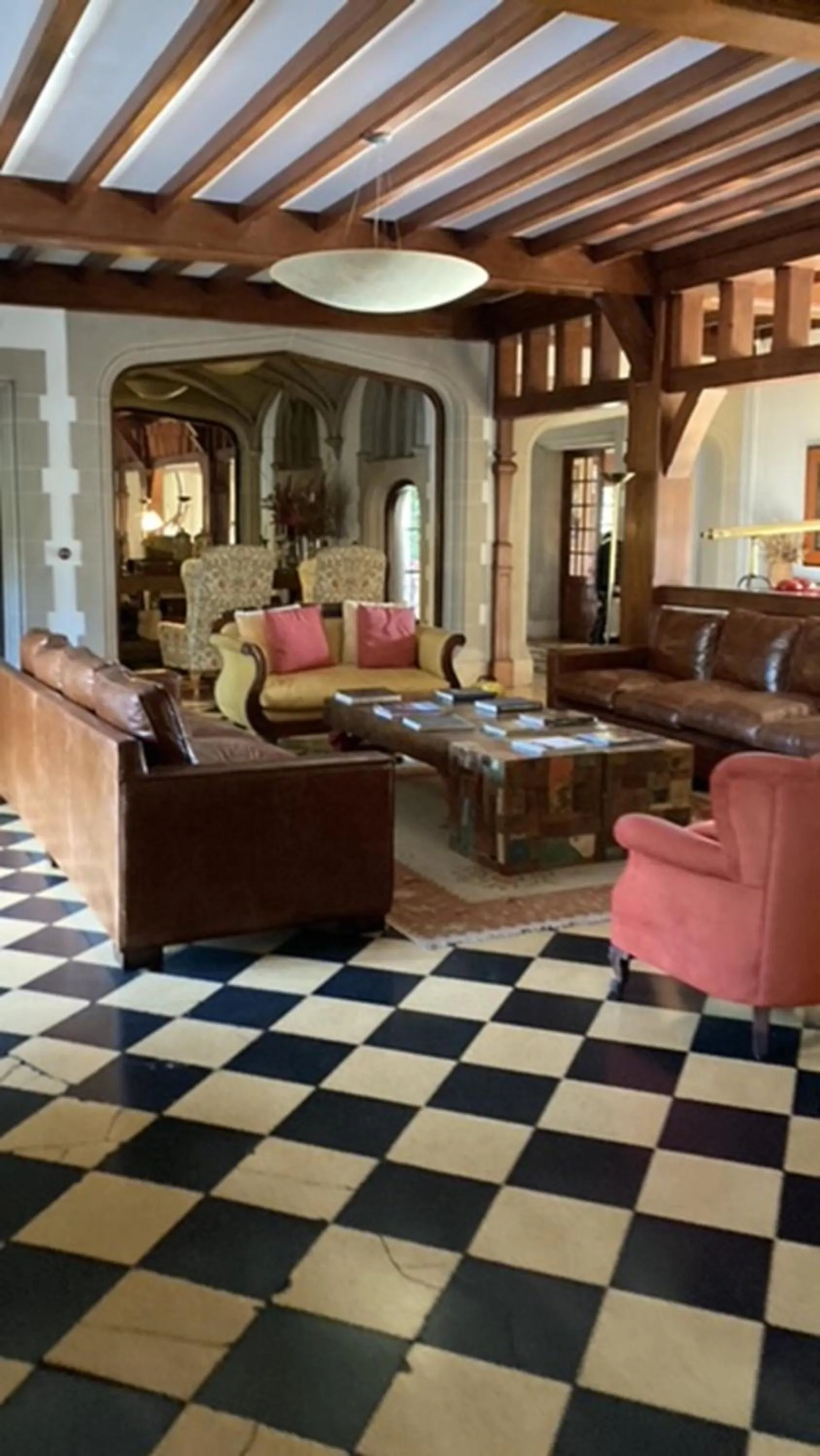 Living room in Estancia Villa Maria