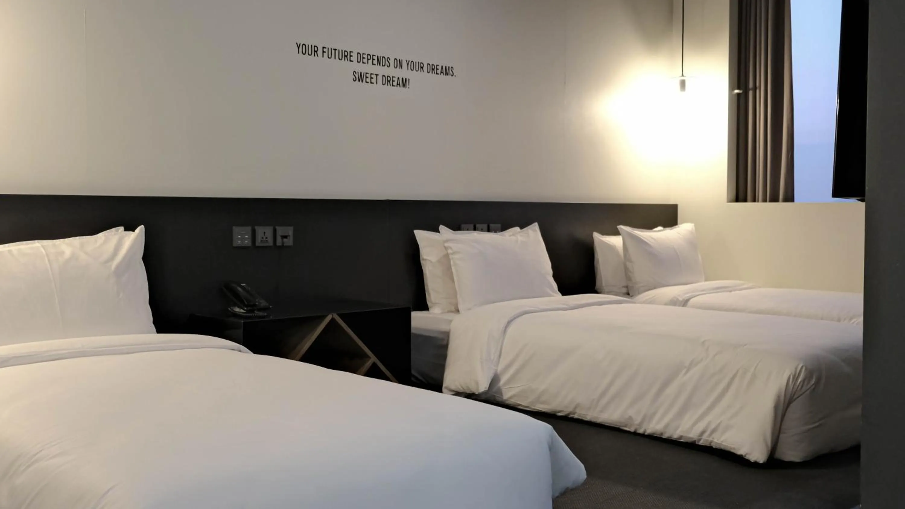 Bed in Hotel Cappuccino